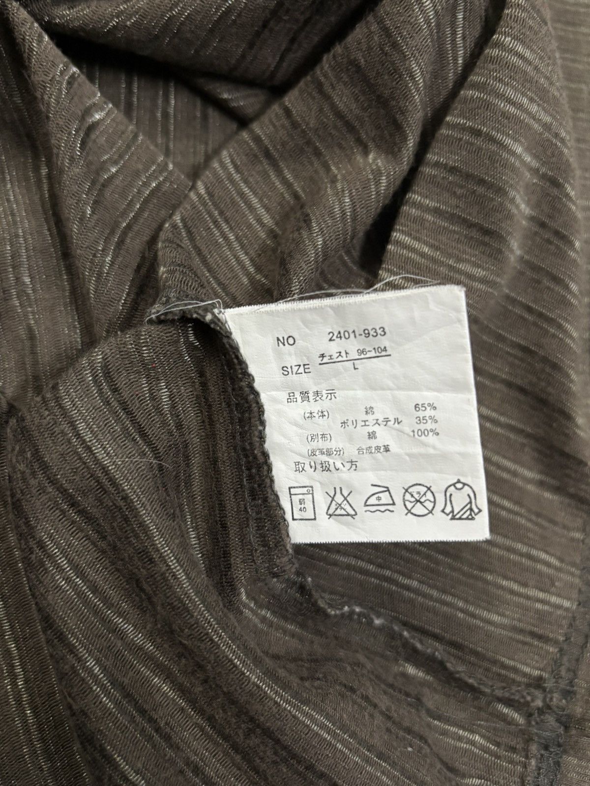 Vintage Vintage Japanese Brand Famock Ribbed Long Sleeve Henley Tees Size US M / EU 48-50 / 2 - 16 Thumbnail