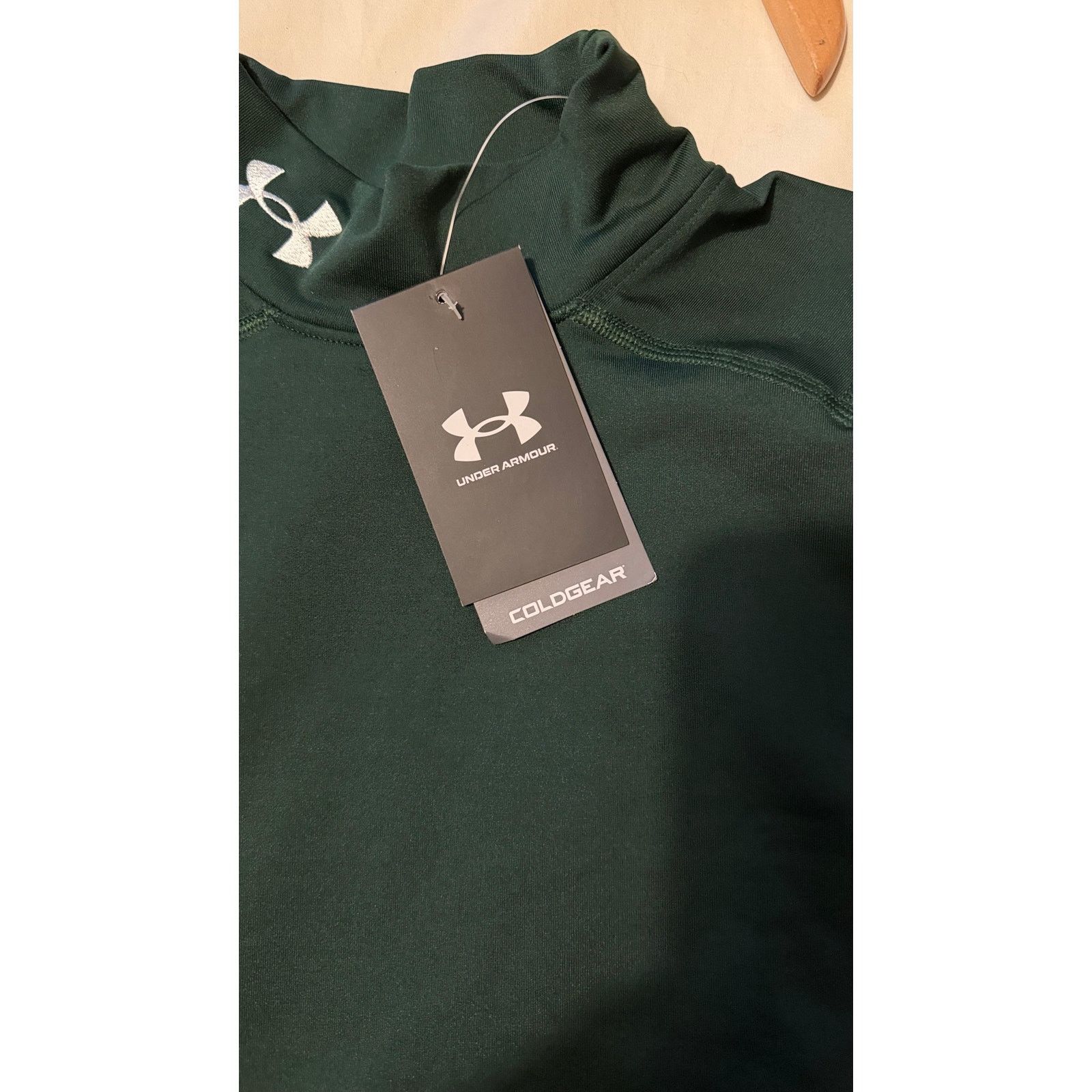 Under Armour NWT Under Armour ColdGear Compression Mock LS Top M Size US M / EU 48-50 / 2 - 8 Thumbnail