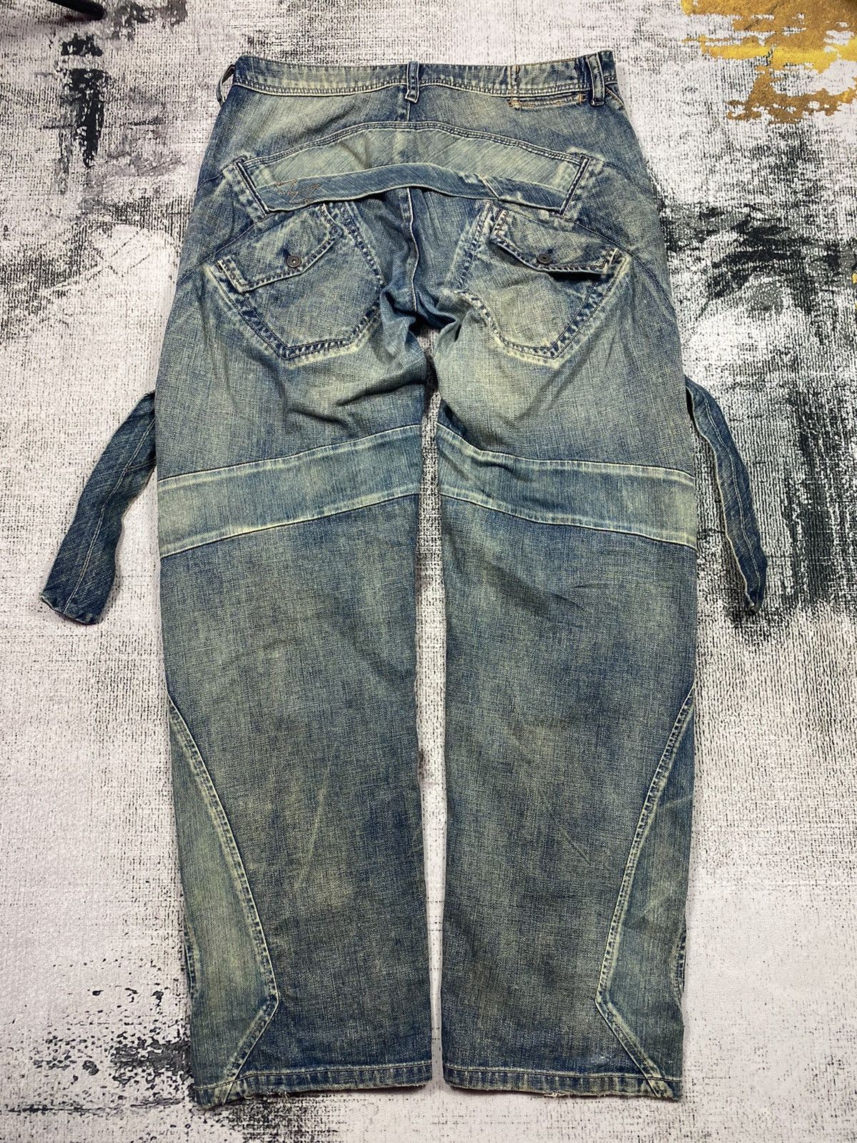 Marithe + Francois Girbaud GRAIL🔥M+FG Archieve Multi Pocket Bondage Flight Baggy Pants Size US 34 / EU 50 - 2 Thumbnail