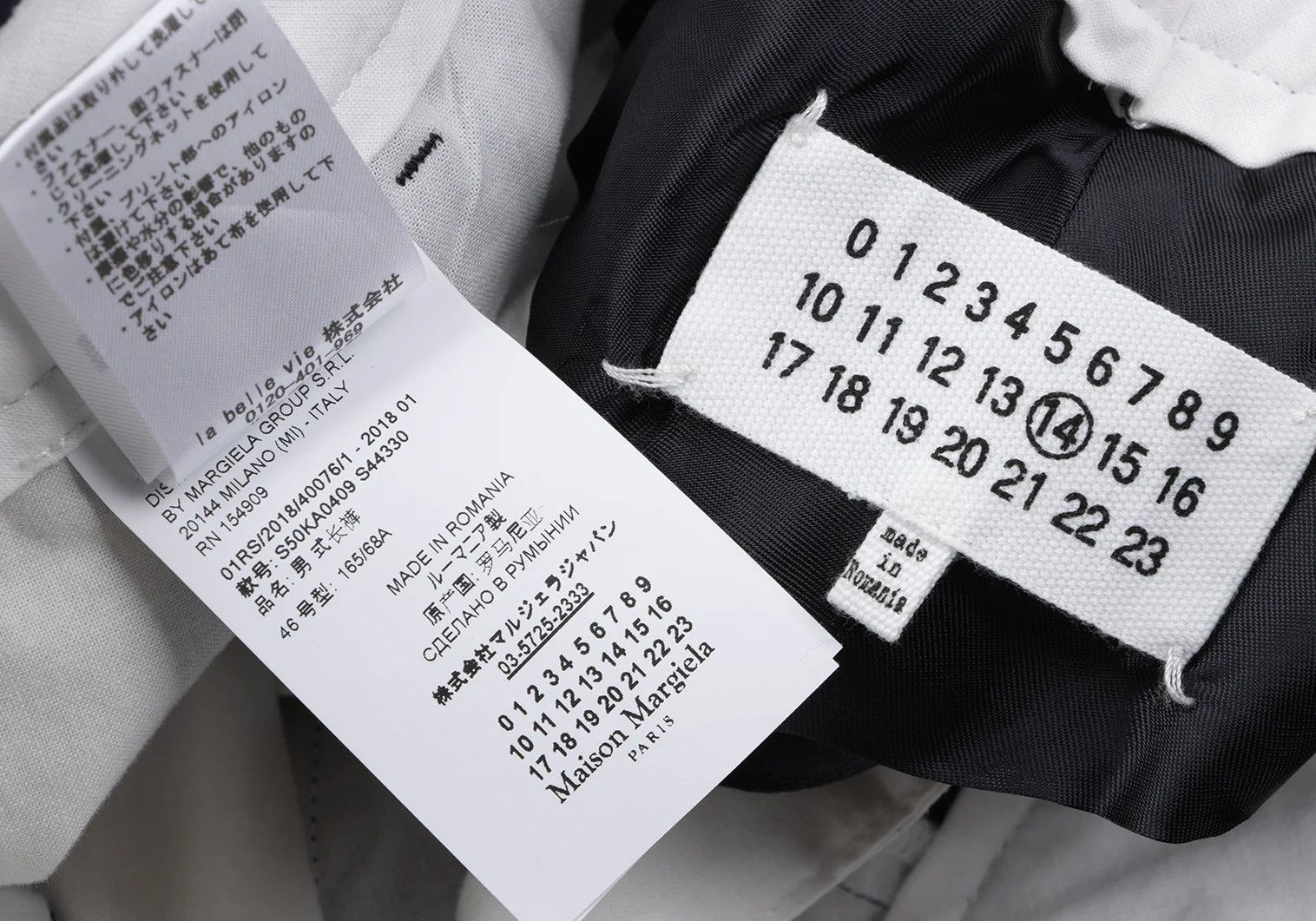 Maison Margiela Center-press Wool Trousers in Navy 46 Size US 30 / EU 46 - 13 Thumbnail