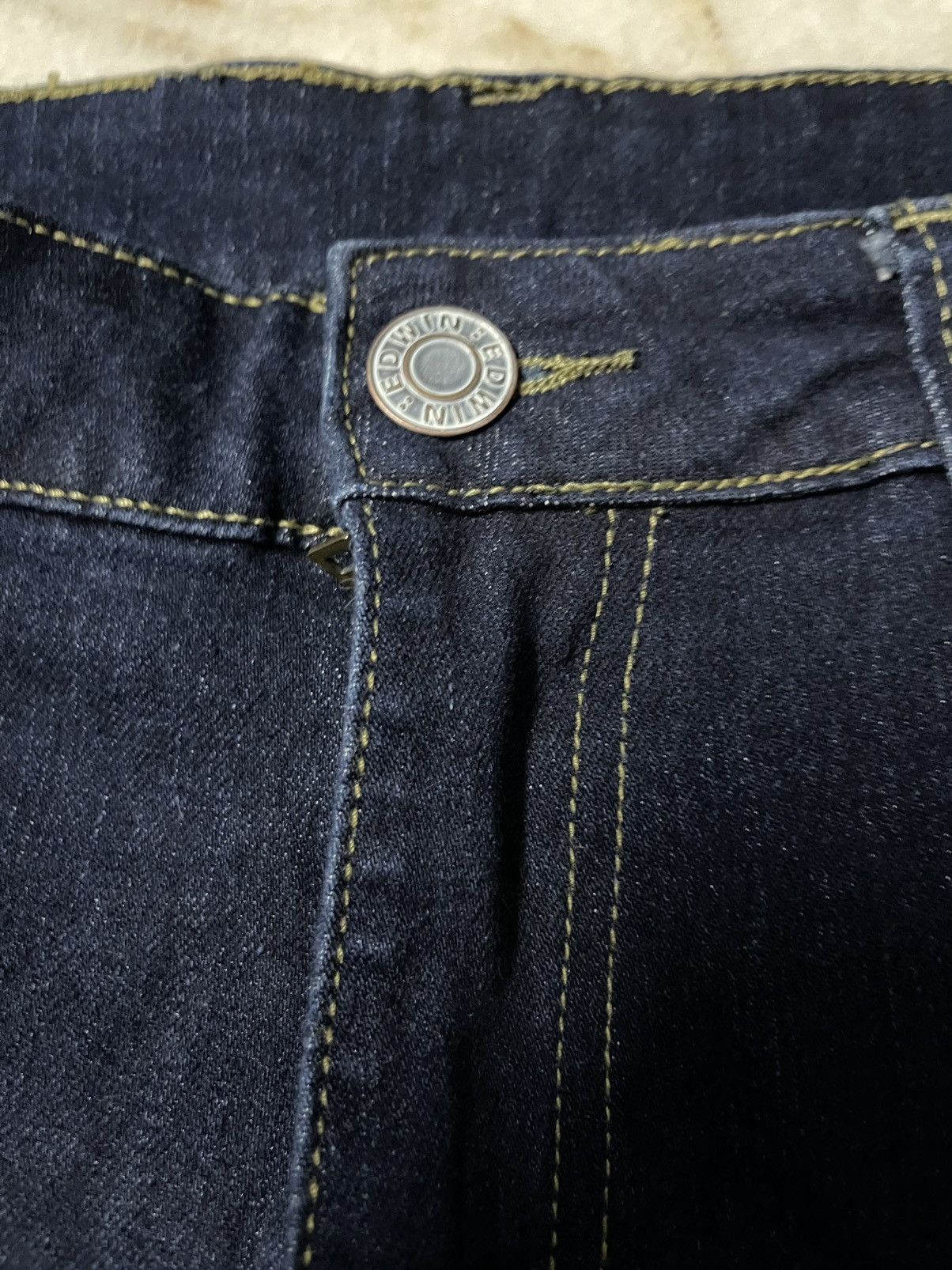 Edwin × Japanese Brand Edwin Denim Jeans Blue Size US 34 / EU 50 - 6 Thumbnail