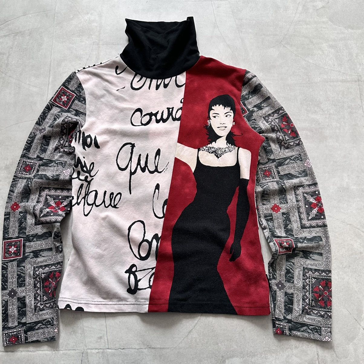 Hysteric Glamour Cute Girl Long Sleeve T Shirt Custo Barcelona Cop Copine Size M / US 6-8 / IT 42-44 - 2 Thumbnail
