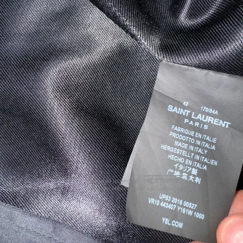Saint Laurent Paris Saint Laurent Paris Black gold five-pointed star baseball Size US XS / EU 42 / 0 - 6 Thumbnail