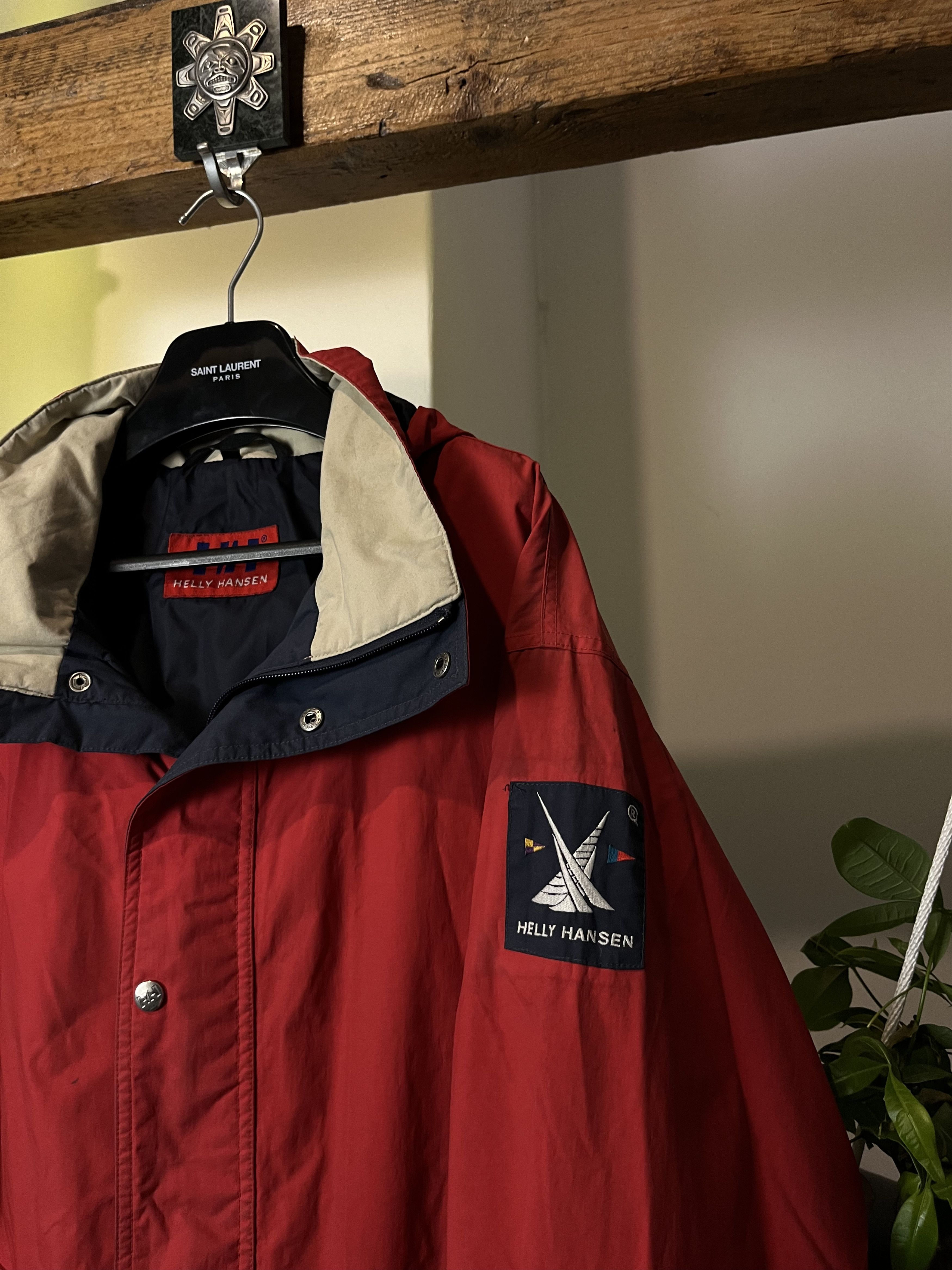 Helly Hansen × Vintage 90s Helly Hansen Windbreaker Big Logo Jacket Size US M / EU 48-50 / 2 - 3 Thumbnail