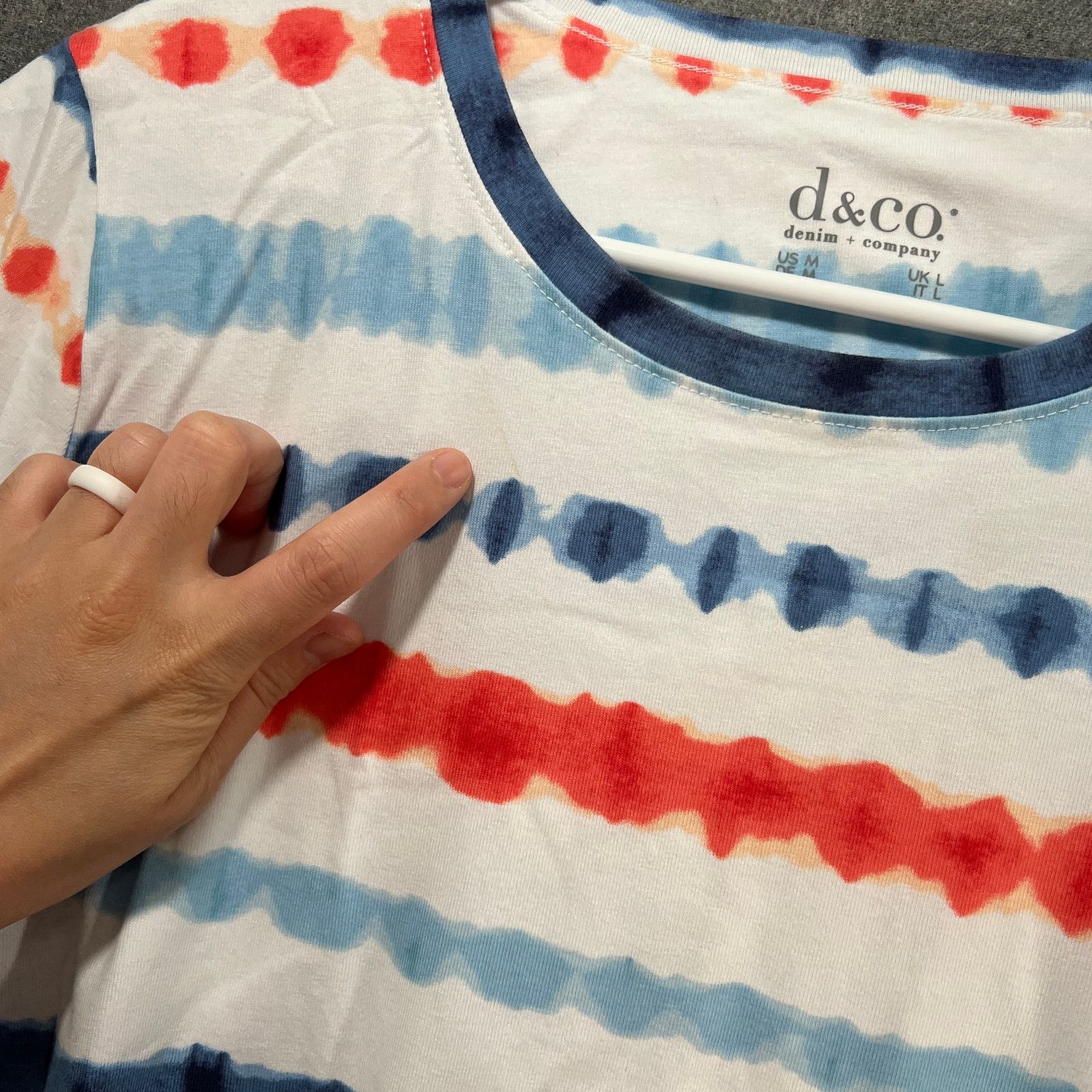 Denim & Co. Denim & Co. Pack of 2 Perfect Jersey Americana Tops Ameri Size M / US 6-8 / IT 42-44 - 7 Thumbnail