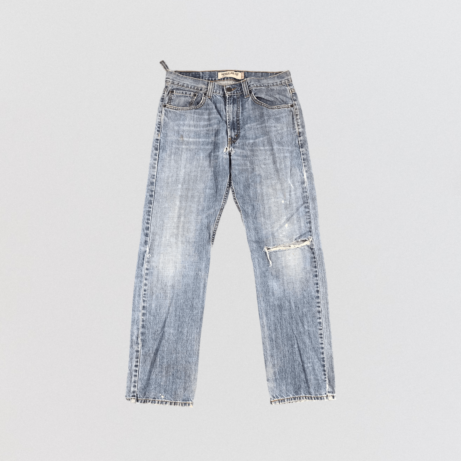 Levi's Vintage Distress Levis 505 Jeans-JM1028 Size US 32 / EU 48 - 1 Thumbnail