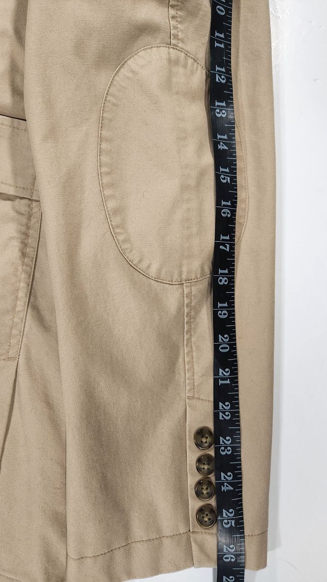 L.L. Bean L.L. Bean 44-Tall Cotton Sport Coat Blazer Elbow Patch Size 44L - 9 Thumbnail