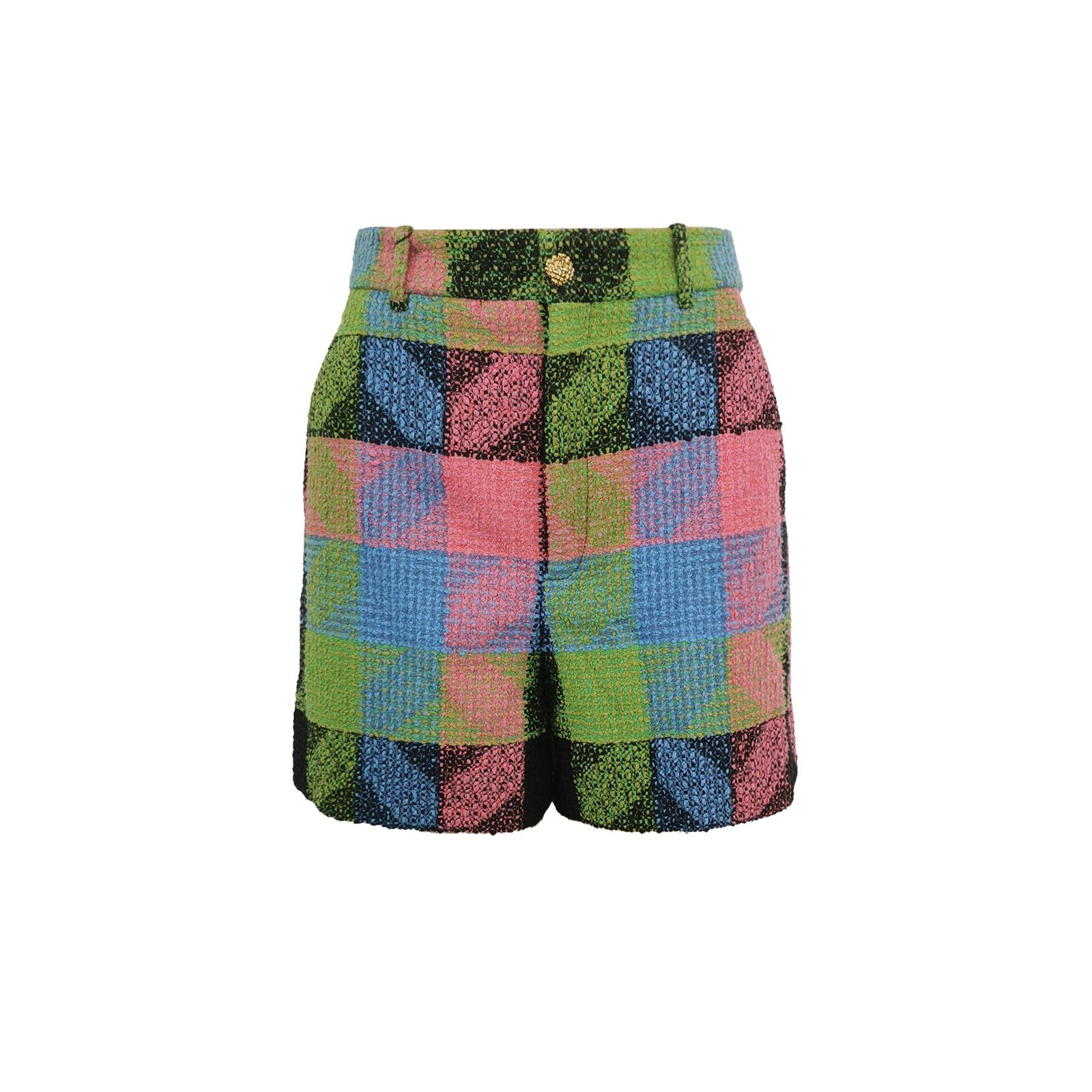 Gucci Gucci Multi-Color Tweed Shorts Size 38 Size 26" / US 2 / IT 38 - 1 Thumbnail