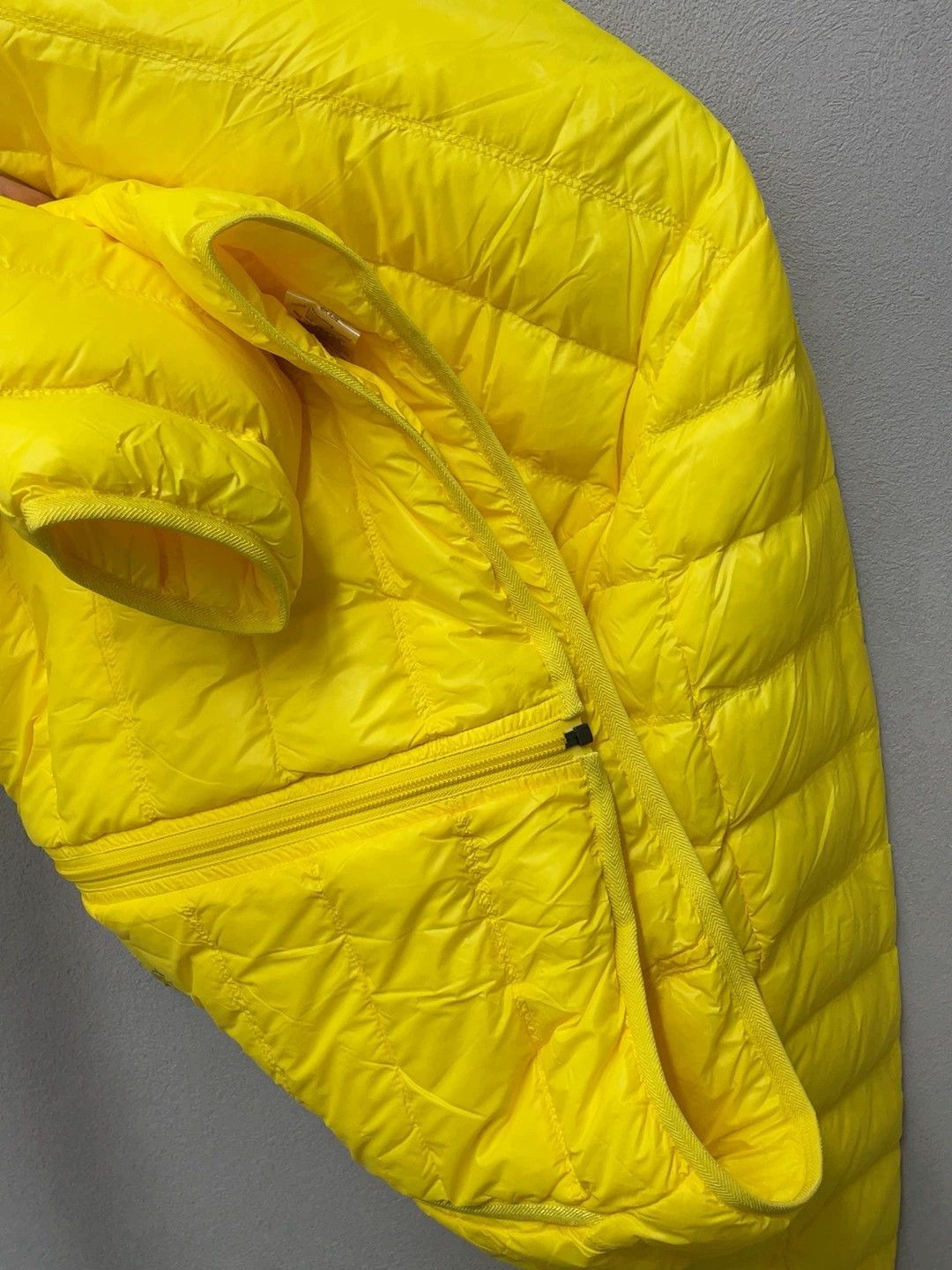 Emporio Armani yellow lightweight down jacket by EA7 Size US L / EU 52-54 / 3 - 6 Thumbnail