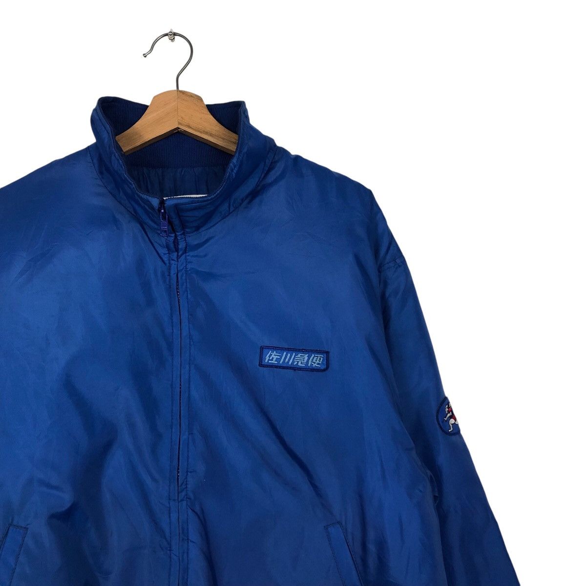 Japanese Brand × Vintage 📌Vintage Bomber Jacket Biker Sagawa Descente Japan Size US XXL / EU 58 / 5 - 7 Thumbnail