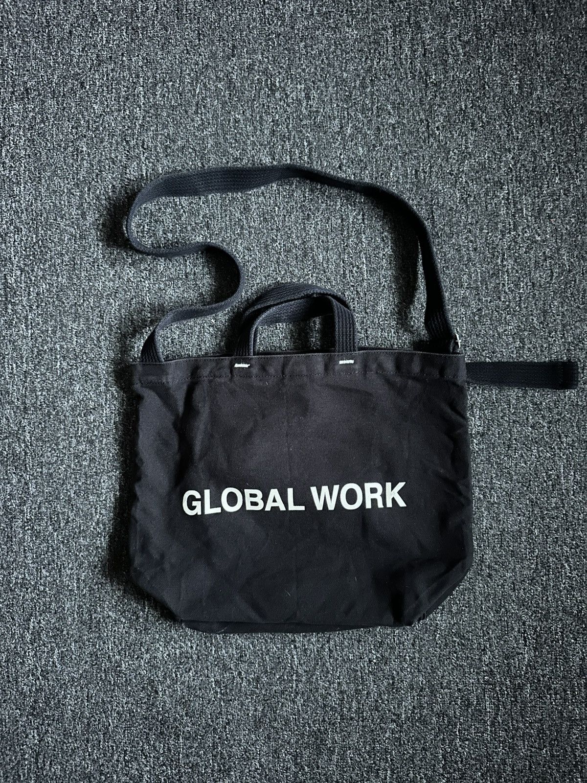 Japan Crossbody Bag in Black, Men's