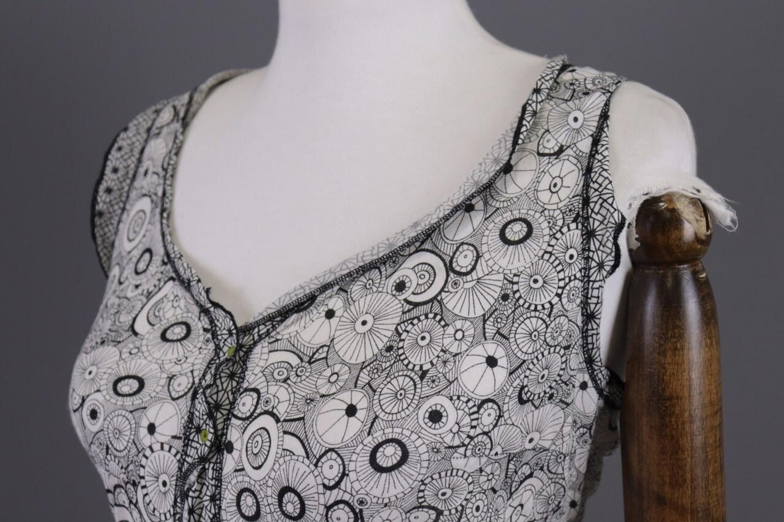 Designer Cop Copine Sirvate Summer A-Line Tank Tunic Dress Size 40 Size M / US 6-8 / IT 42-44 - 11 Thumbnail