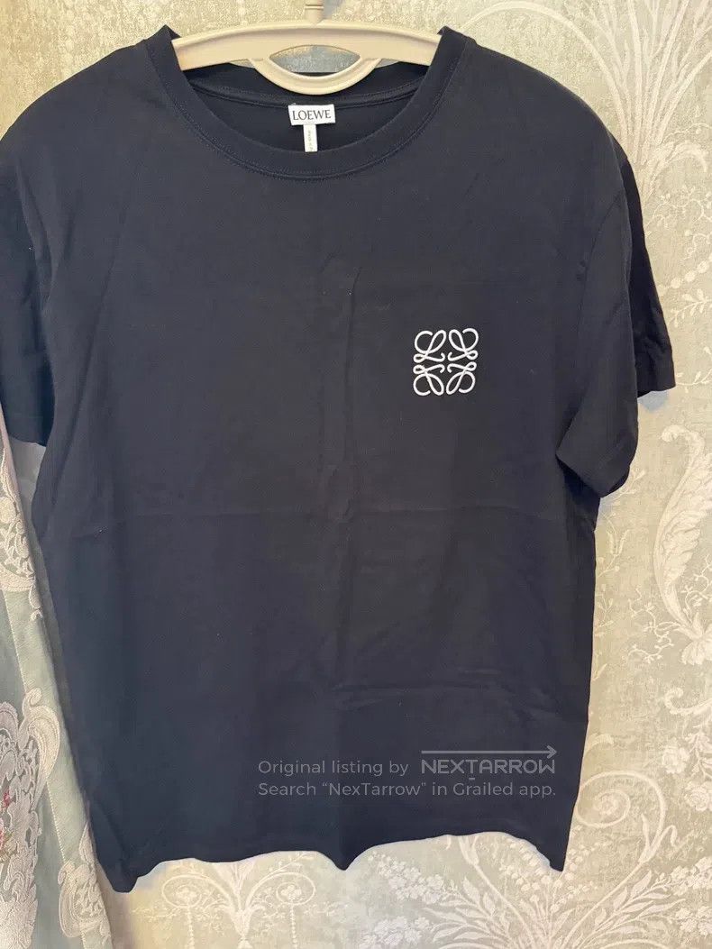 Loewe Loewe Black Short Sleeve T-Shirt Size M / US 6-8 / IT 42-44 - 1 Thumbnail