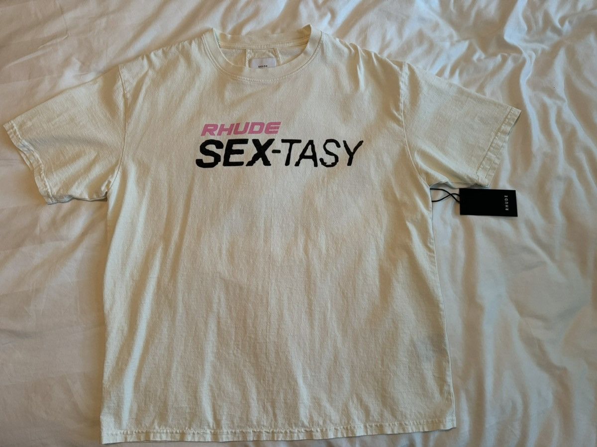 Rhude Rhude - Sextasy Tee Size US L / EU 52-54 / 3 - 1 Thumbnail