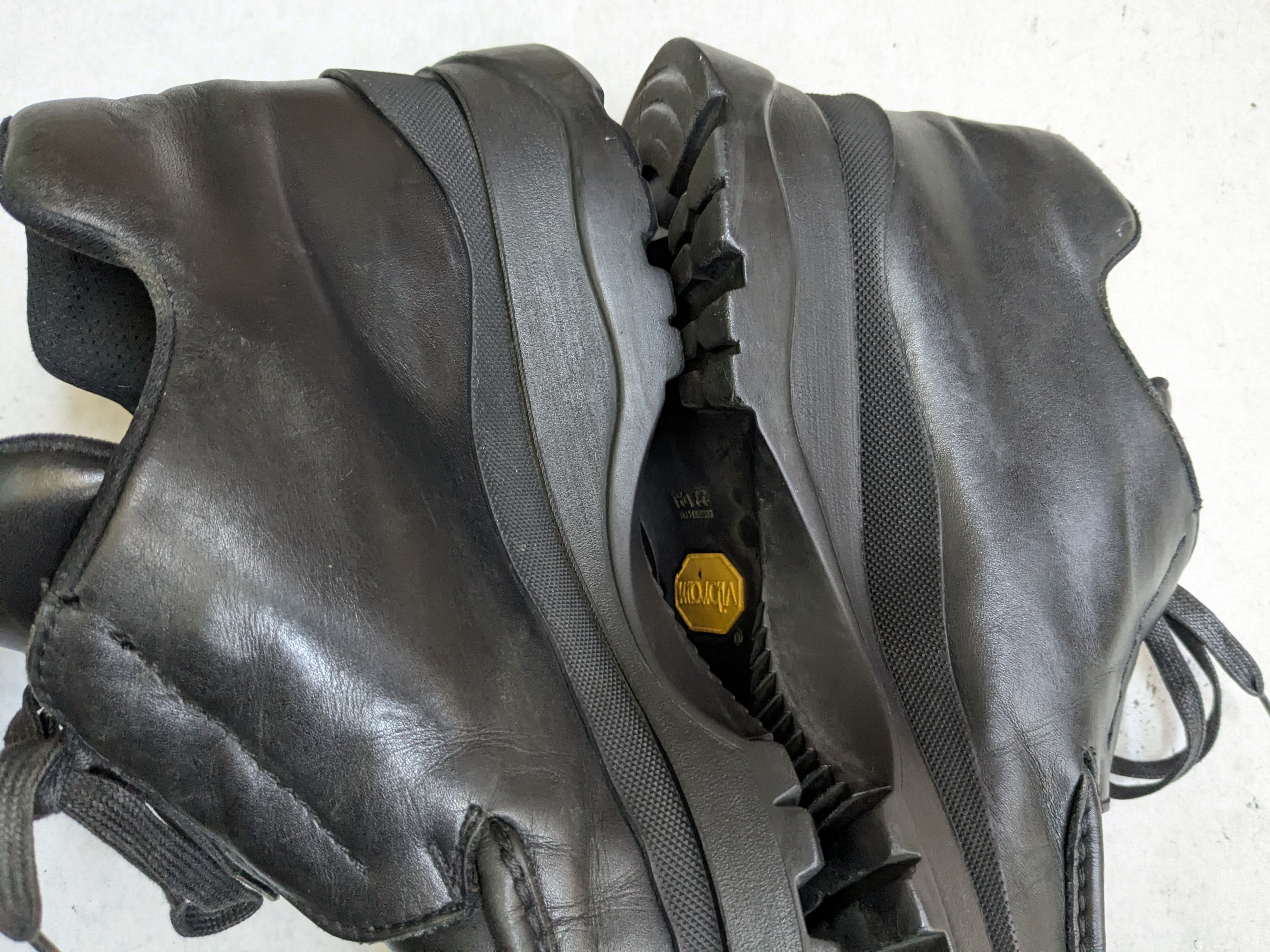 Prada Prada Sneakers Black 13 Leather Y2K Platform Vibram Size US 13 / EU 46 - 9 Thumbnail