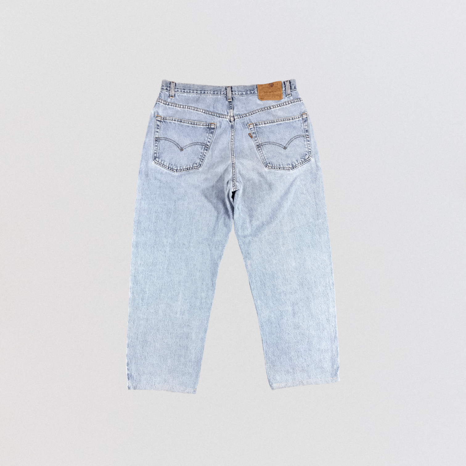 Levi's × Vintage Vintage 90s Light Wash Levis 550 Jeans-JM1454 Size US 37 - 2 Thumbnail