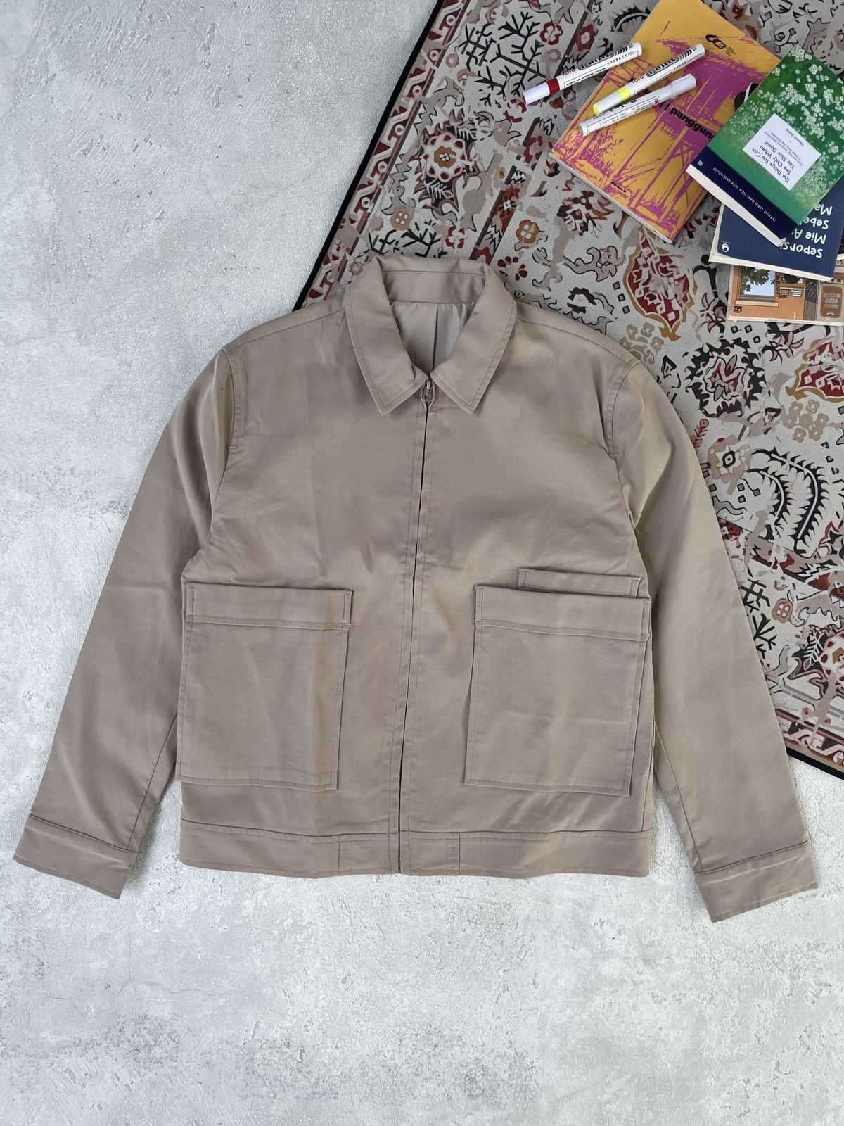Irony porno pocket Blouson Work Jacket