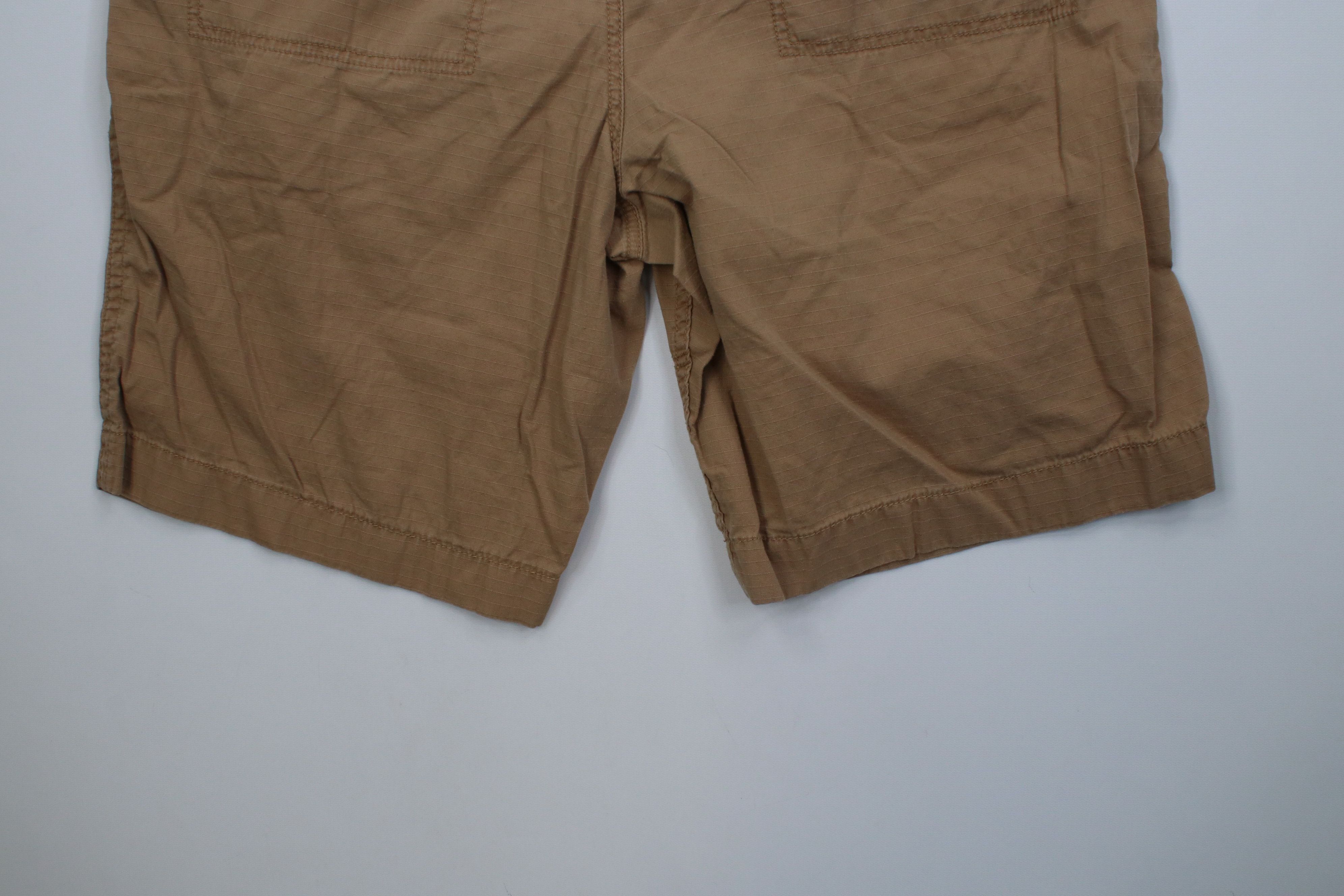 J.Crew Vintage Y2K J Crew Knee Ripstop Utility Shorts Brown Cotton Size US 34 / EU 50 - 11 Thumbnail
