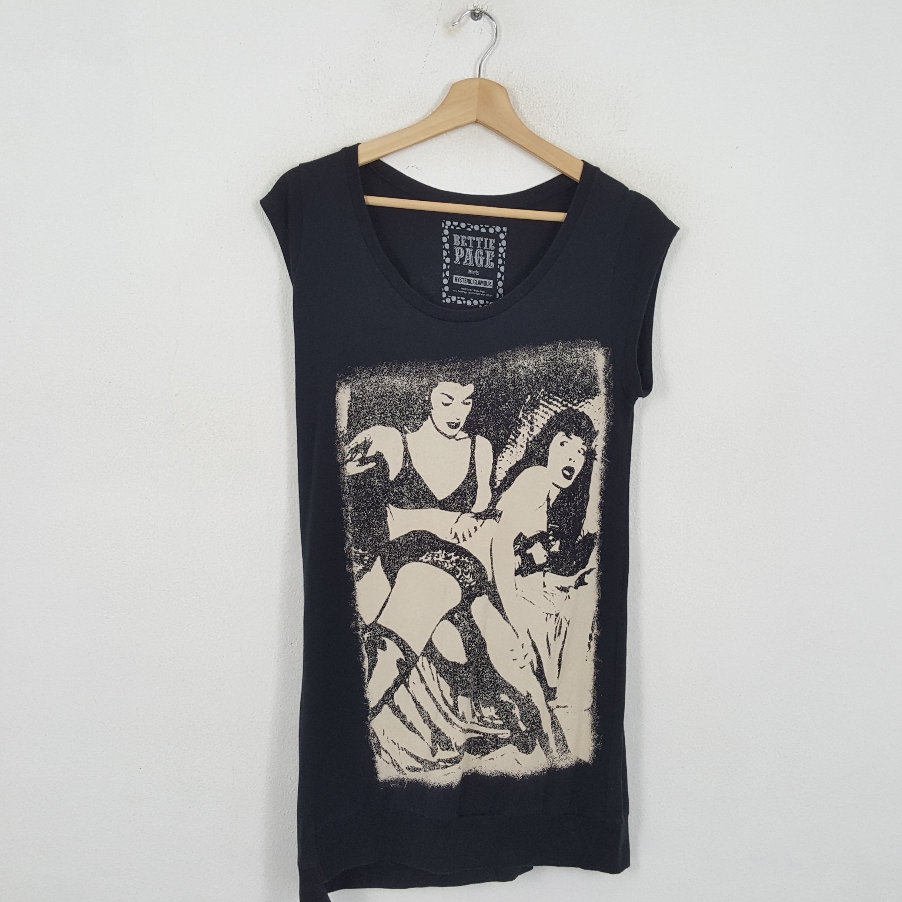 Hysteric Glamour × Japanese Brand × Vintage Vintage HYSTERIC GLAMOUR Japanese Fashion Brand Tank Tops Size XS / US 0-2 / IT 36-38 - 1 Thumbnail