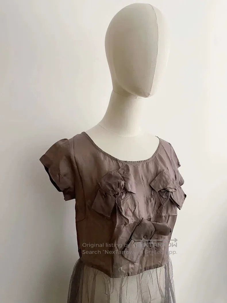 Comme des Garcons Comme Des Garcons Bow Tie Tulle Dress Size S / US 4 / IT 40 - 2 Thumbnail