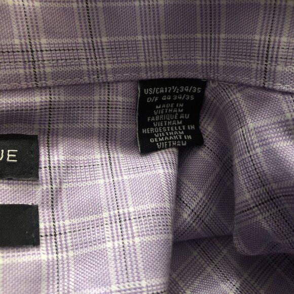 Saks Fifth Avenue Saks fifth avenue men's cotton dress shirt size:17.5/34-35 Size US XL / EU 56 / 4 - 4 Thumbnail