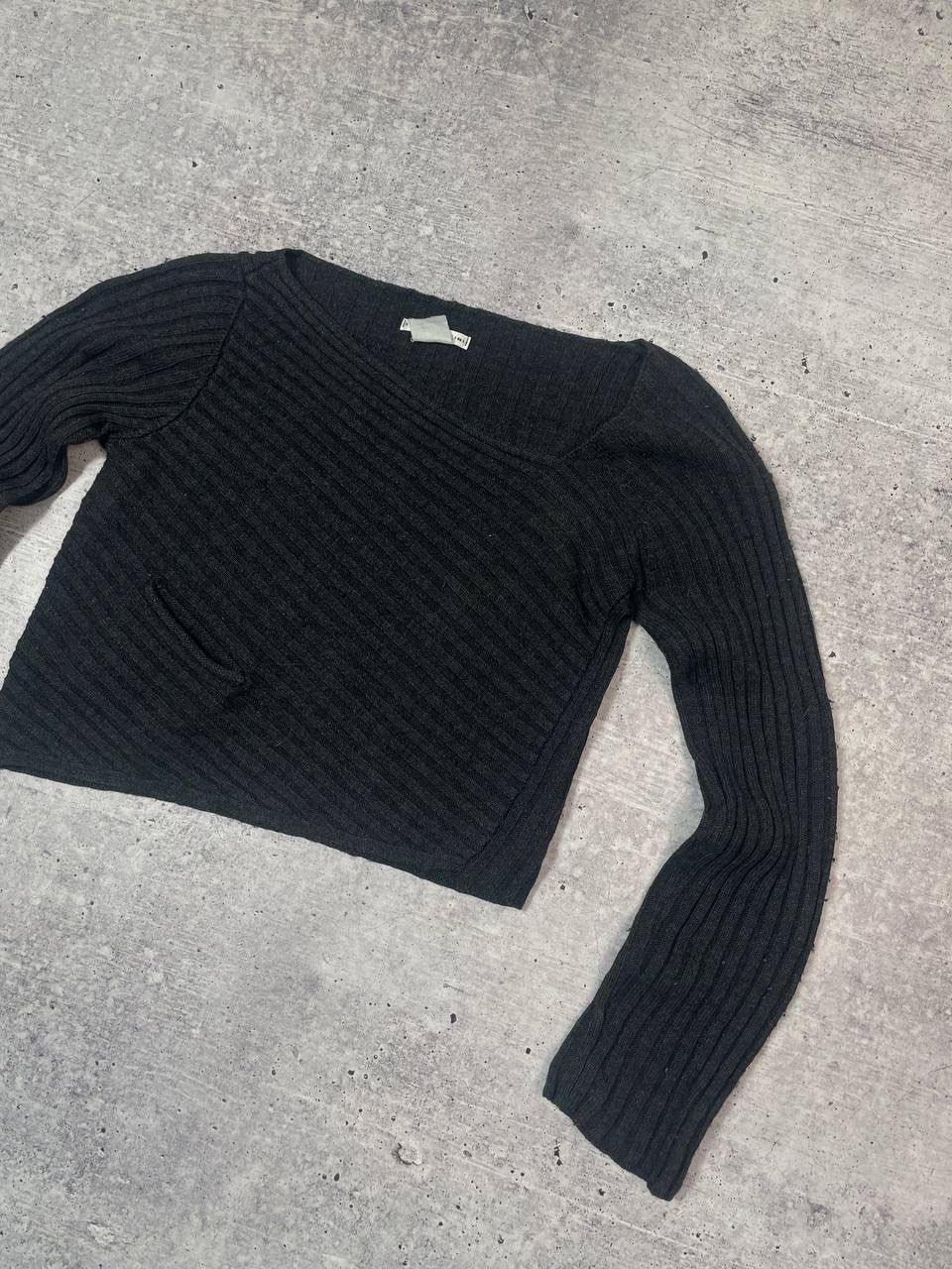 Sarah Pacini Vintage Sarah Pacini Assymetrical Wool Sweater Women Y2K Size ONE SIZE - 3 Thumbnail