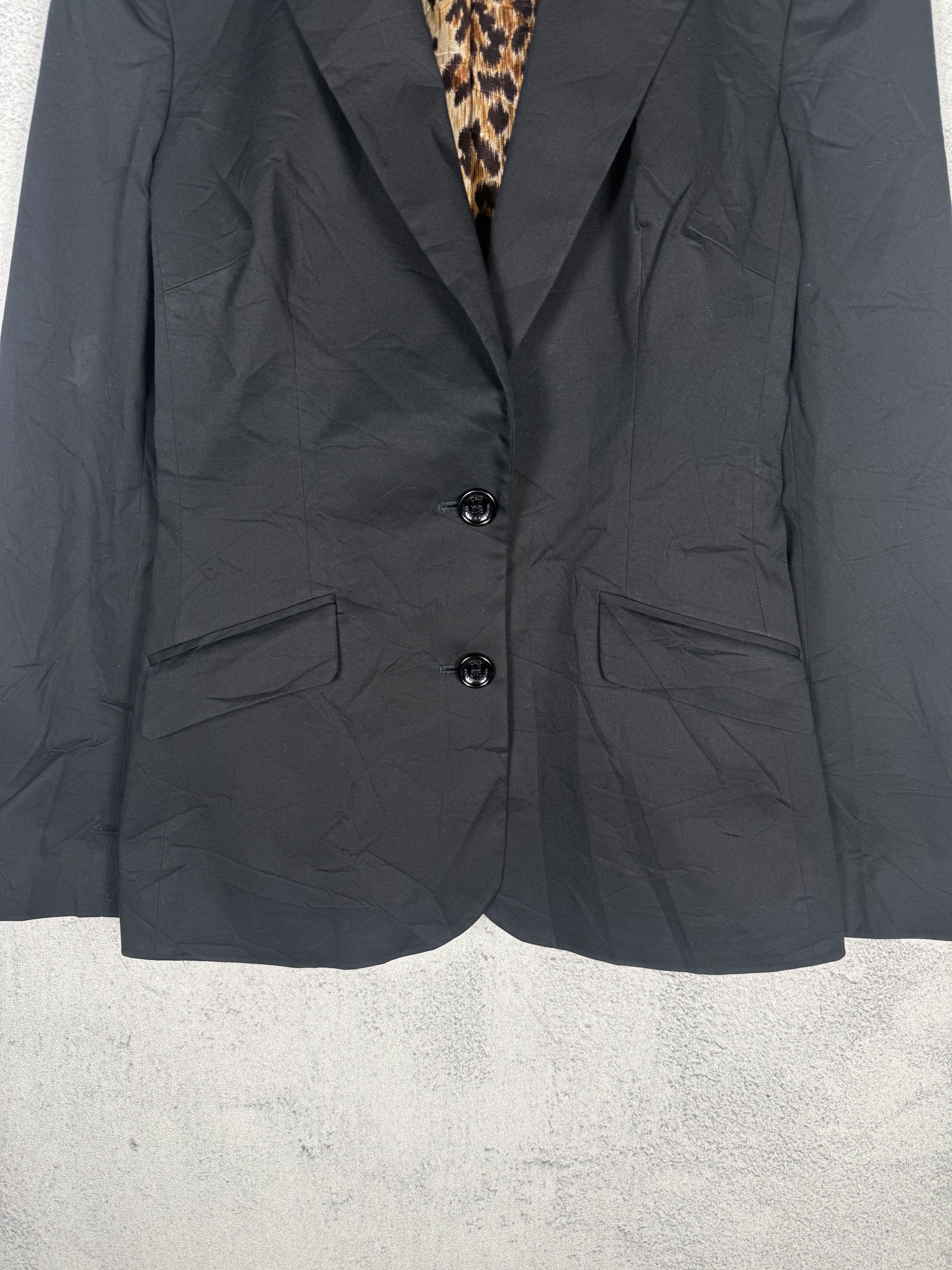 Dolce & Gabbana Dolce & Gabbana Blazer D&G Size S / US 4 / IT 40 - 3 Thumbnail