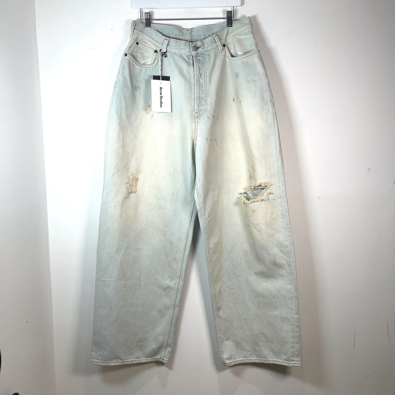 Acne Studios Acne Studios 2023 Asphalt Coating Jeans | Grailed
