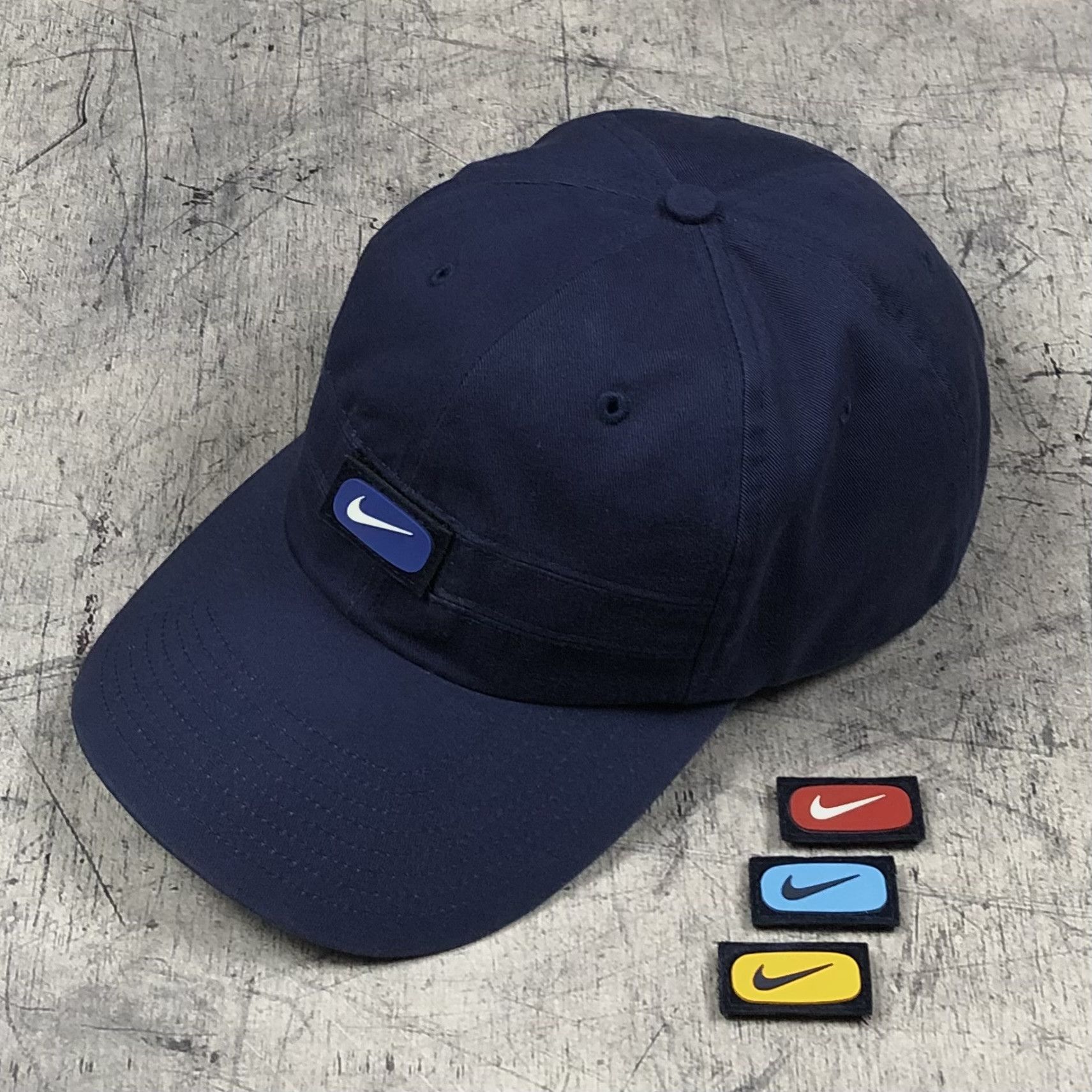 Nike Vintage Nike 5IN1 Removable Swoosh Cap Size ONE SIZE - 6 Thumbnail