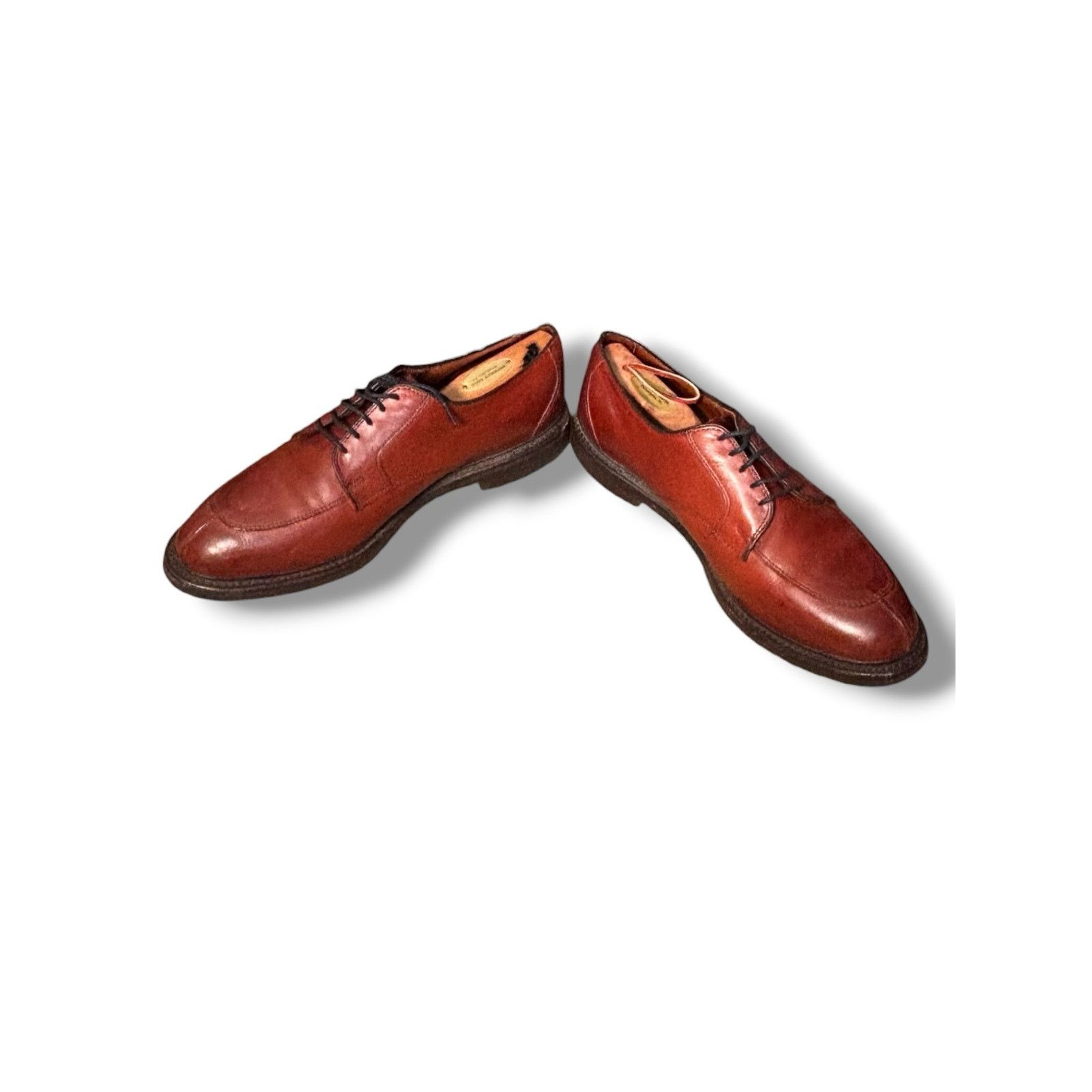 Allen Edmonds Vintage Allen Edmonds Split Toe Derby Shoes Cognac Brown 10 Size US 10 / EU 43 - 7 Thumbnail