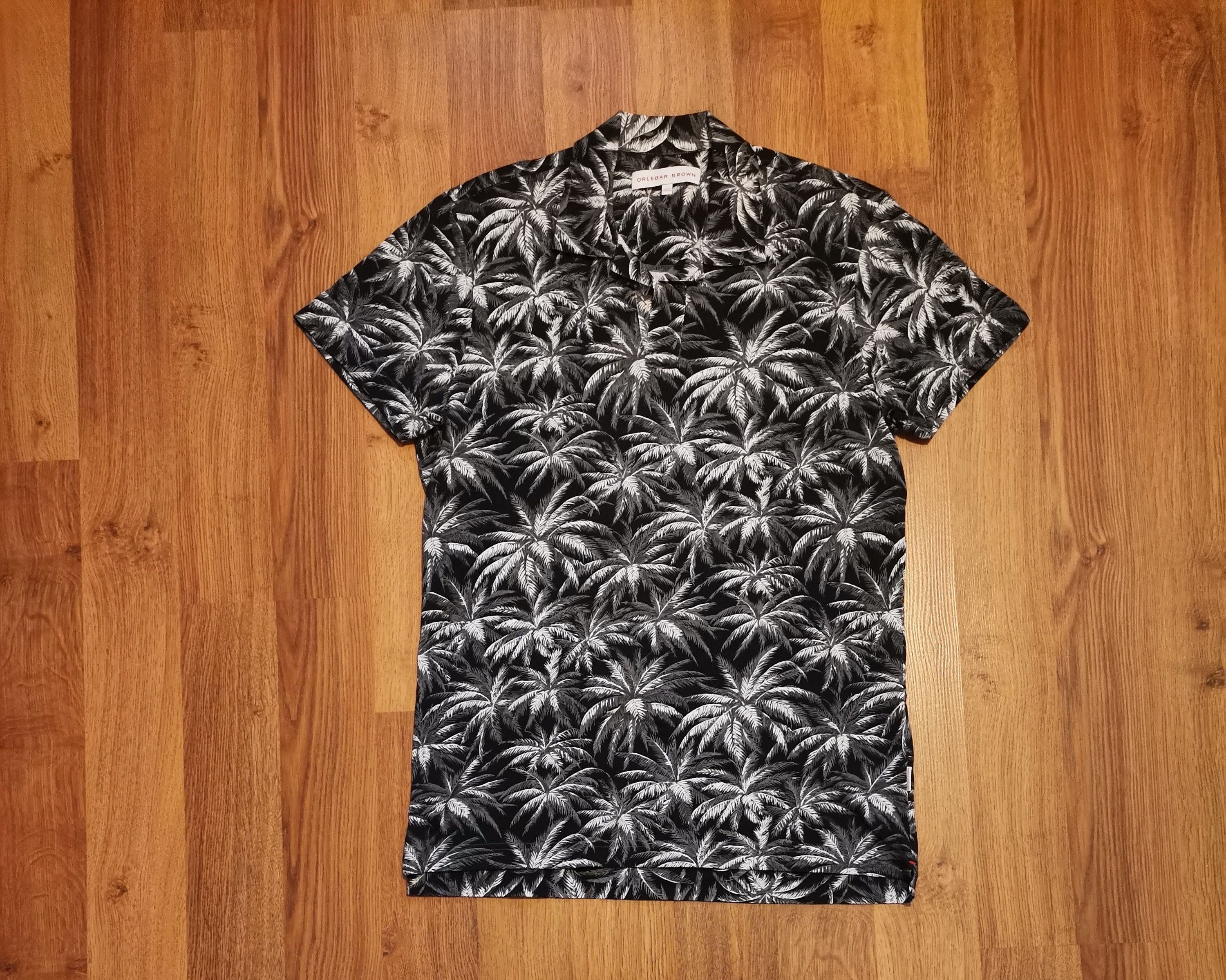 Orlebar Brown Orlebar Brown Floral Hawaiian Polo Size US L / EU 52-54 / 3 - 1 Thumbnail