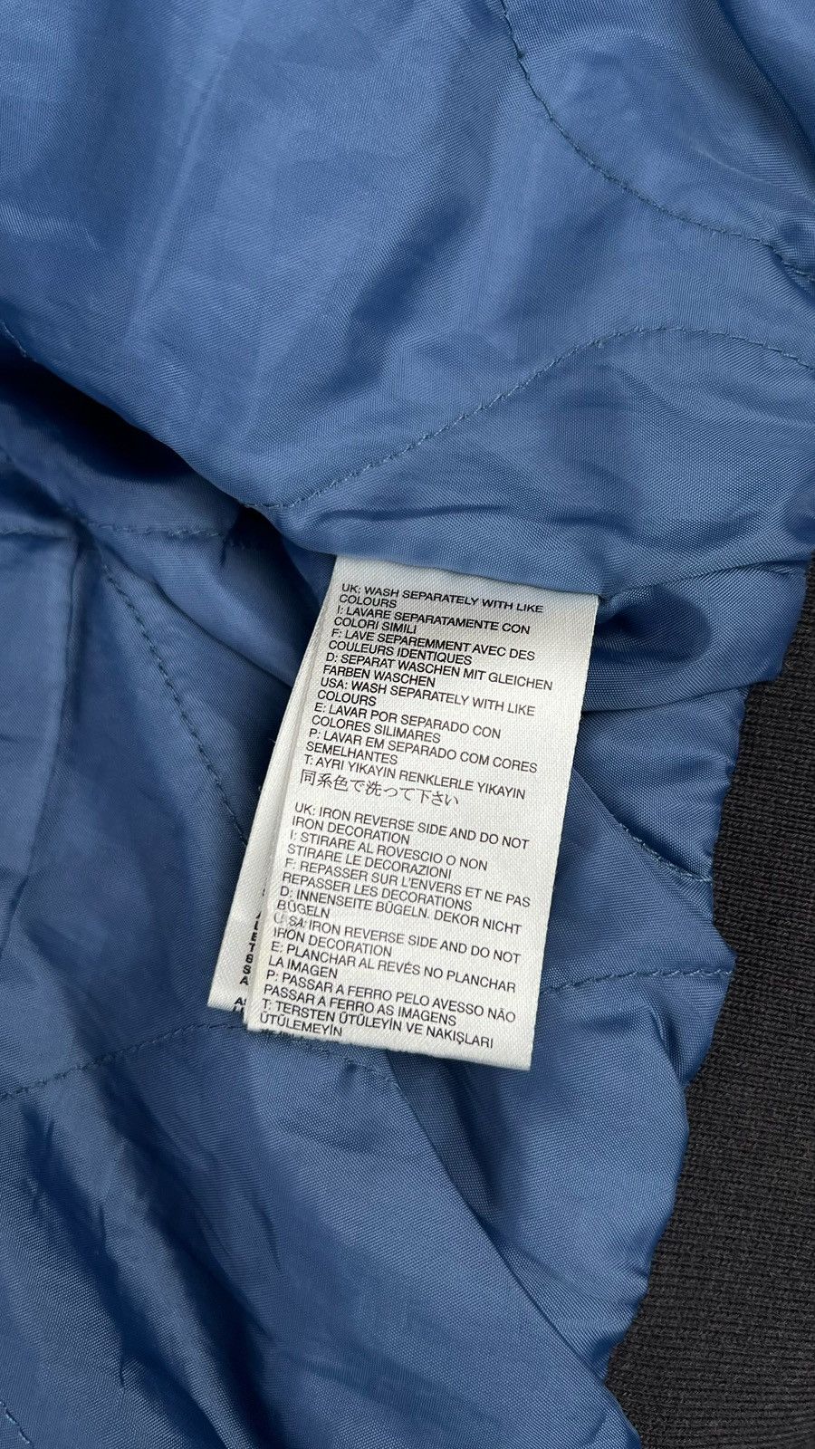 Diesel Diesel Gray Bomber Zip-Up Jacket Size US M / EU 48-50 / 2 - 9 Thumbnail
