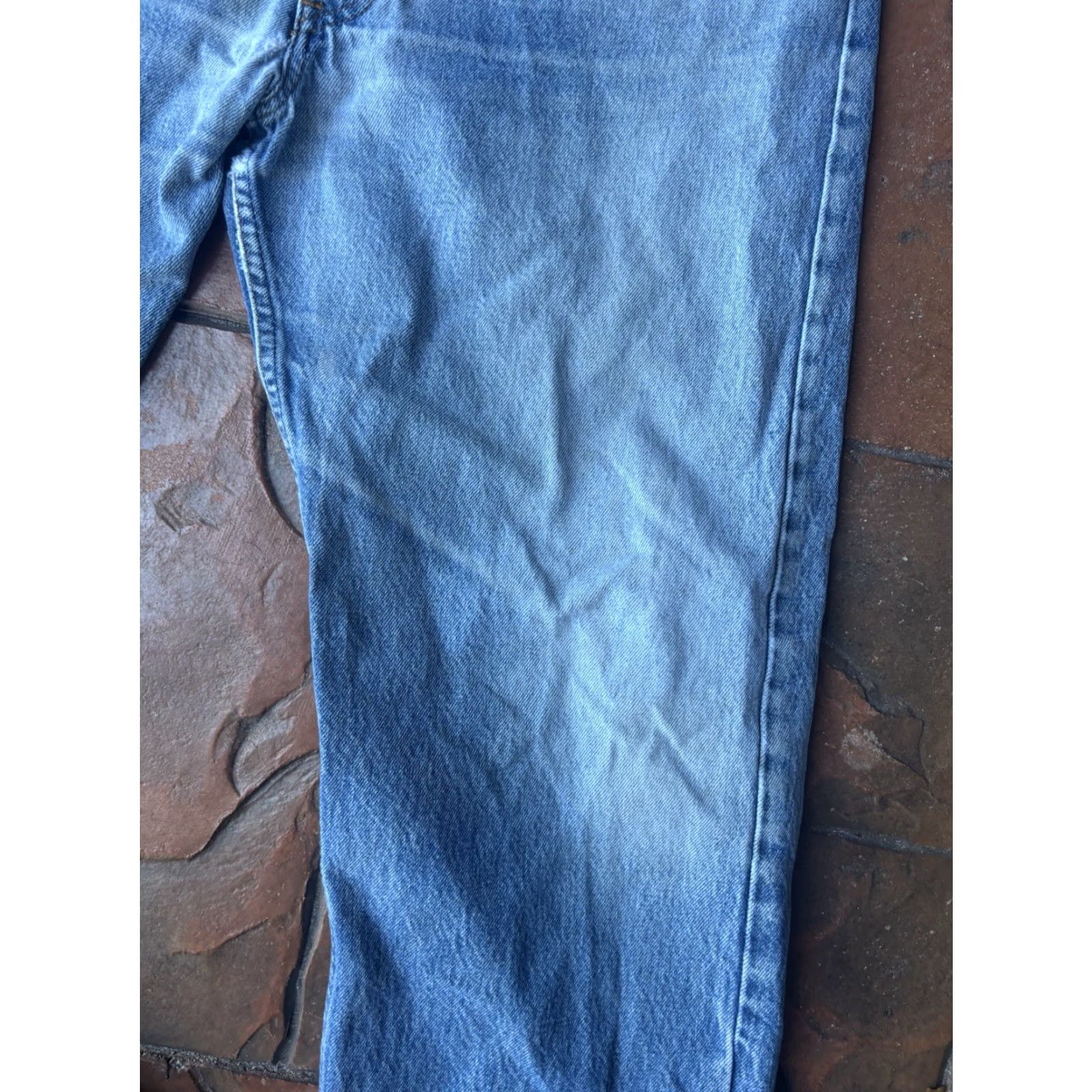 Levi's VINTAGE Levi's 501 Jeans Mens 38x30.5 Button Fly Denim Blue USA 90s Straight Regular Pockets Size US 38 / EU 54 - 7 Thumbnail