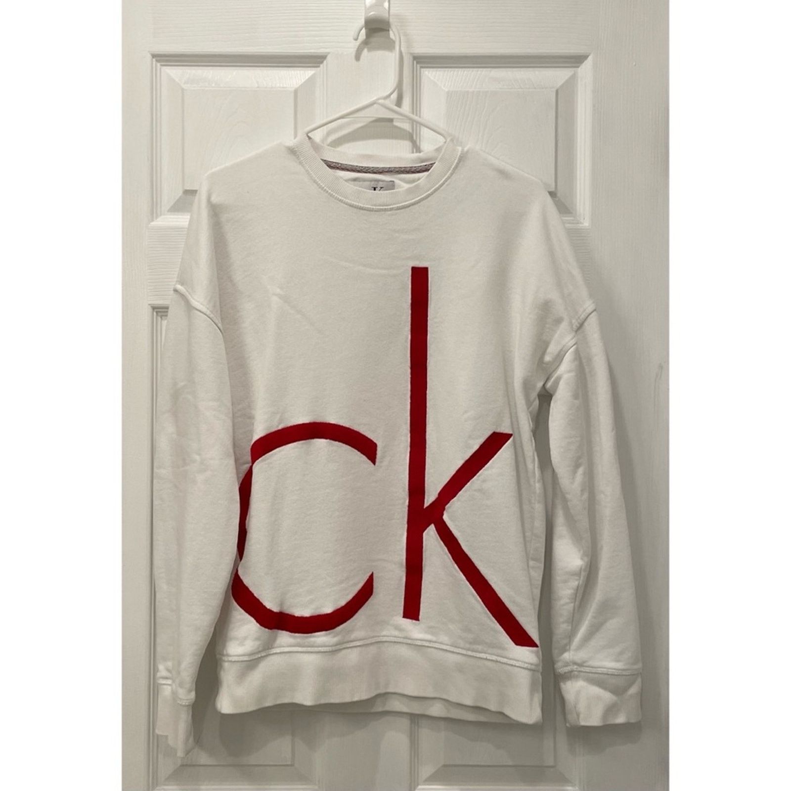 Calvin Klein Calvin Klein Embroidered Sweatshirt S Size US S / EU 44-46 / 1 - 1 Thumbnail