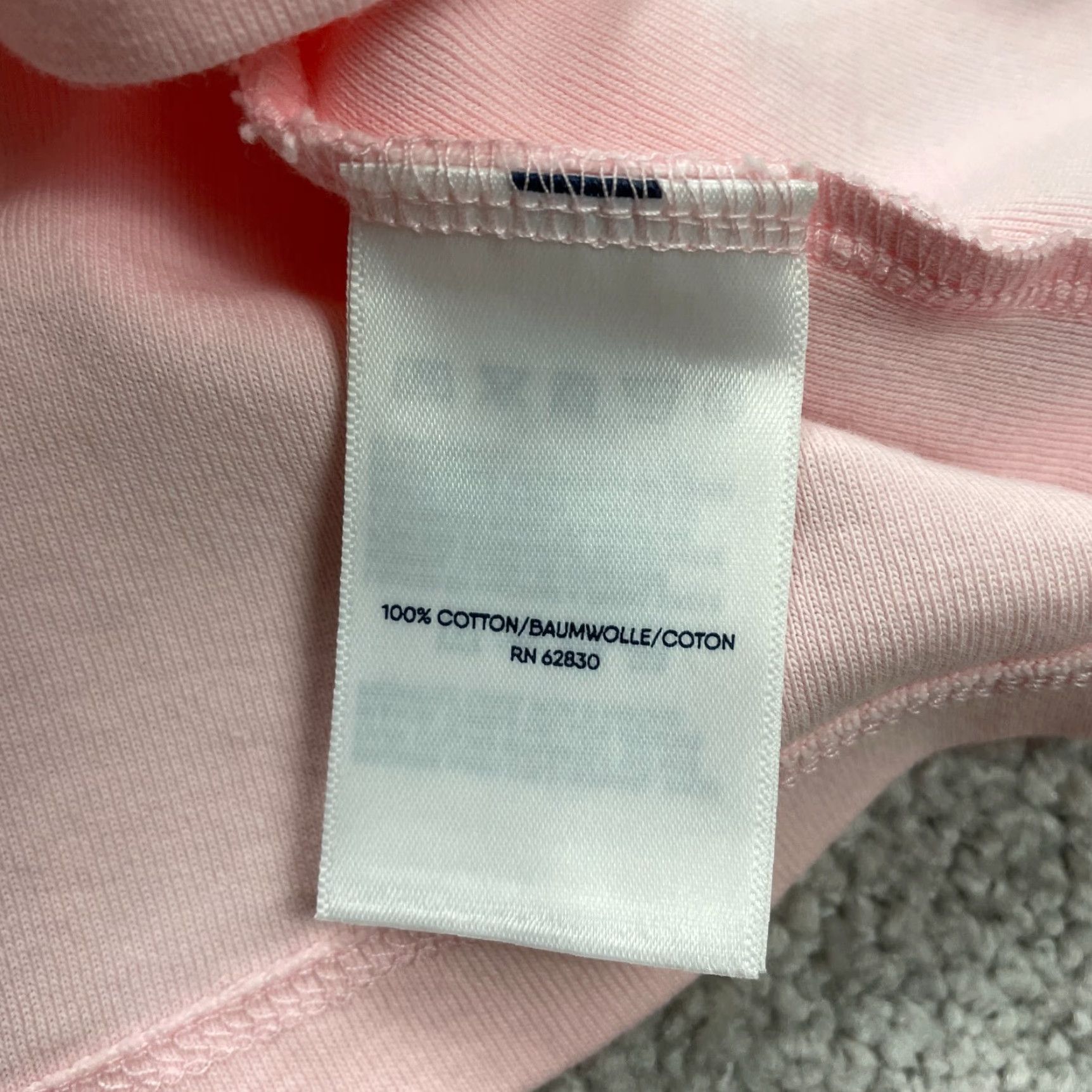 Lands' End VINTAGE Lands' End Women's T-Shirt Dress XS Pink Casual Cotton Short Sleeve Crew Neck Size XS / US 0-2 / IT 36-38 - 7 Thumbnail
