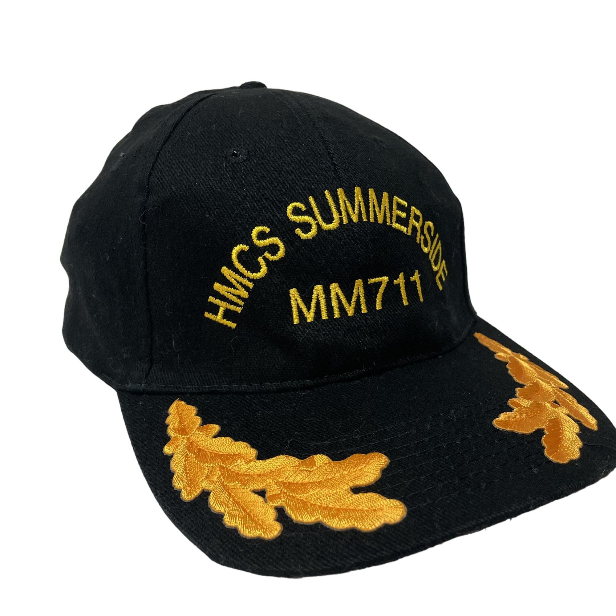 Other Vtg NAVY USNF Canadian Battleship Hat HMCS SUMMERSIDE MM711 Size ONE SIZE - 1 Thumbnail
