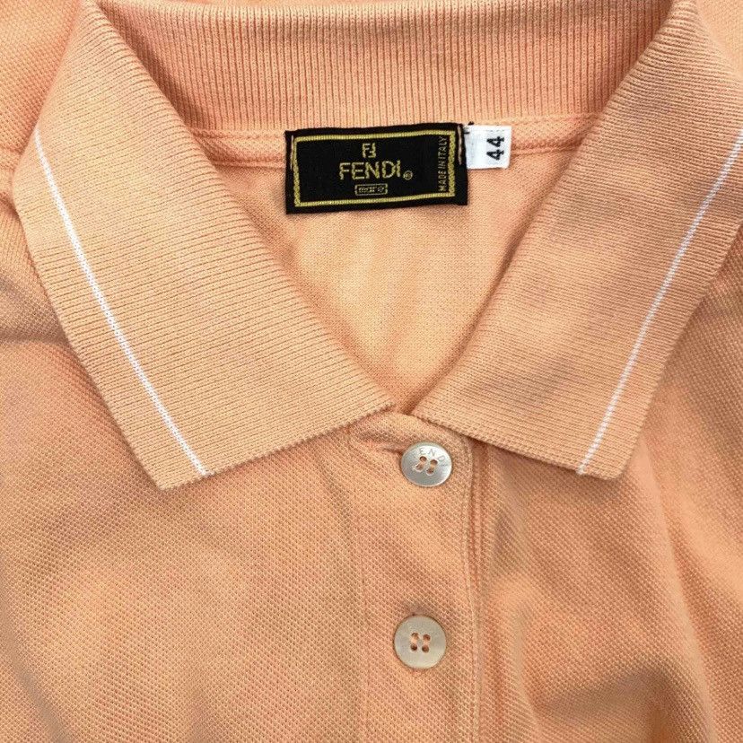Fendi Vtg Fendi Mare Sleeveless Polo Shirt Size M / US 6-8 / IT 42-44 - 5 Thumbnail