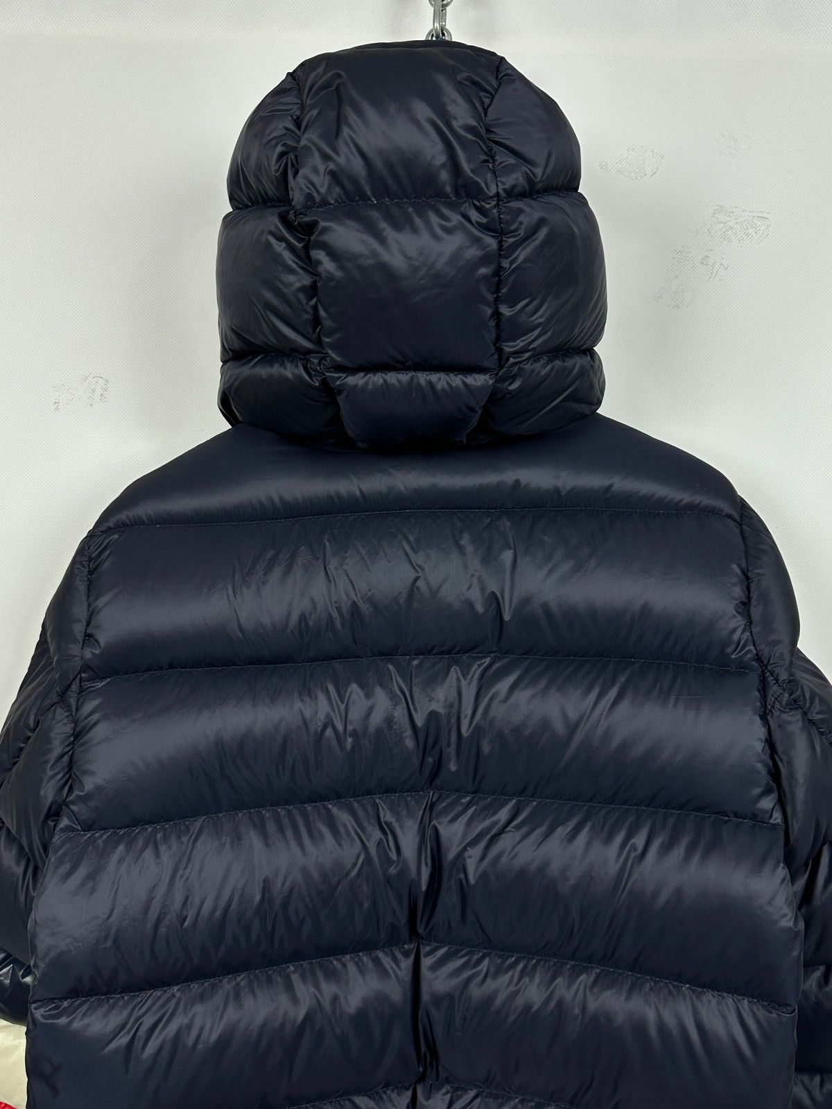 Moncler Moncler Willm Giubbotto Navy Blue Hooded Down Puffer Jacket Size US XL / EU 56 / 4 - 14 Thumbnail