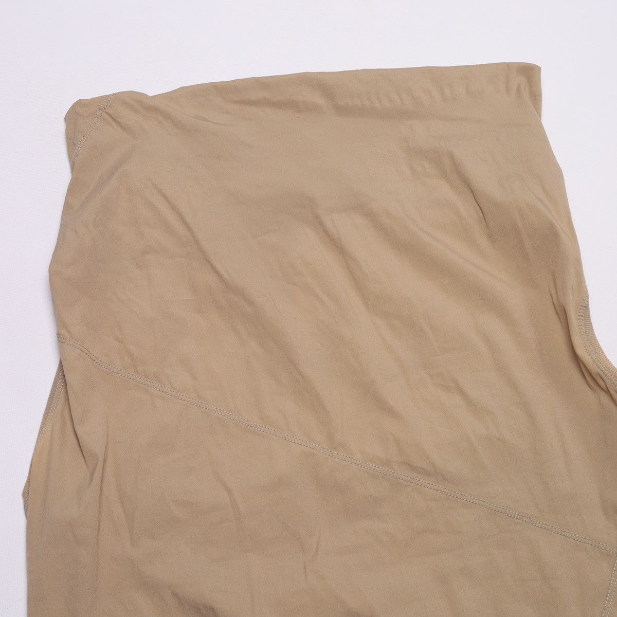 Brunello Cucinelli Brunello Cucinelli Cotton Polyamide Spandex Dress Long Beige Size S / US 4 / IT 40 - 6 Thumbnail