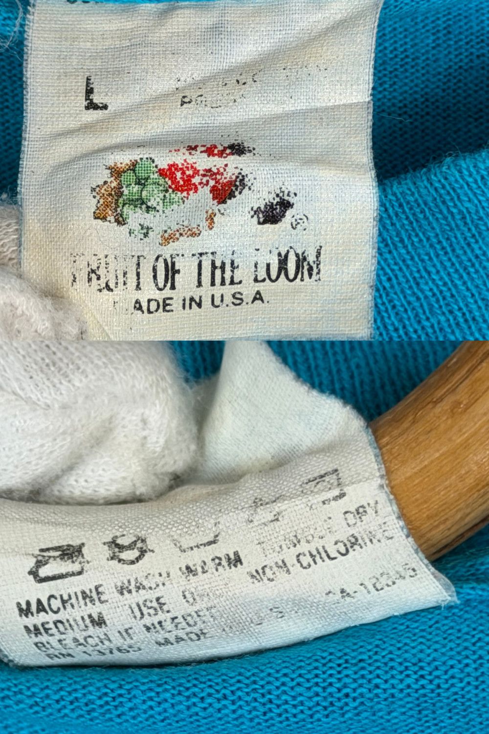 Fruit Of The Loom 1992 Western Cowboy Illustration Tee USA Single Stitch Size US M / EU 48-50 / 2 - 3 Thumbnail