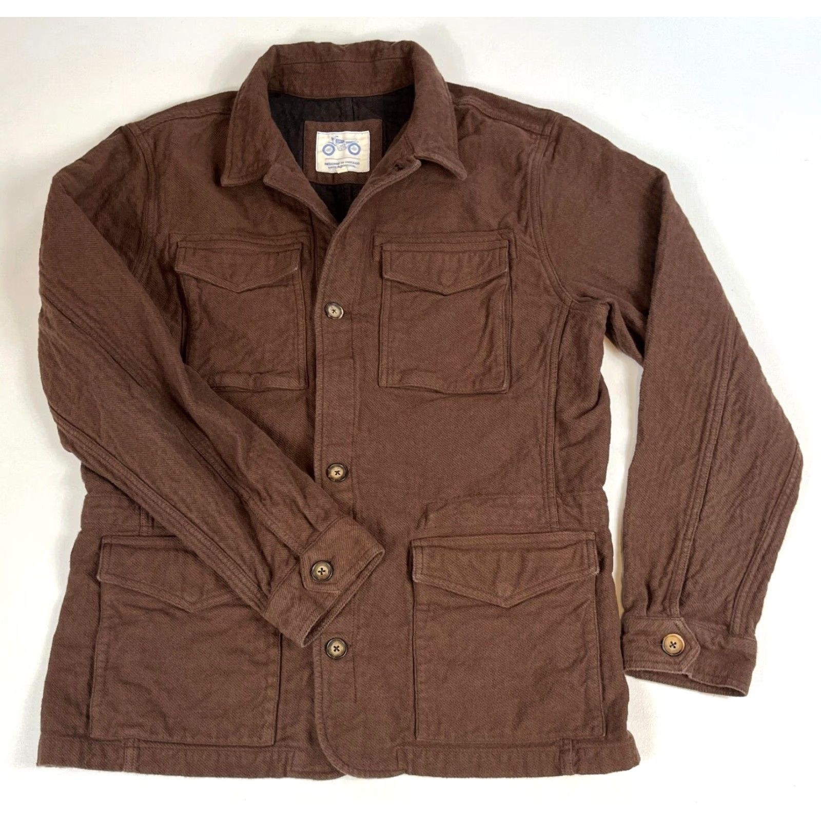 Vintage Mugsy Charles Grizzlies Jacket Mens Brown Sz L Vintage Mahogany Mugsy Jacket Size US L / EU 52-54 / 3 - 6 Thumbnail