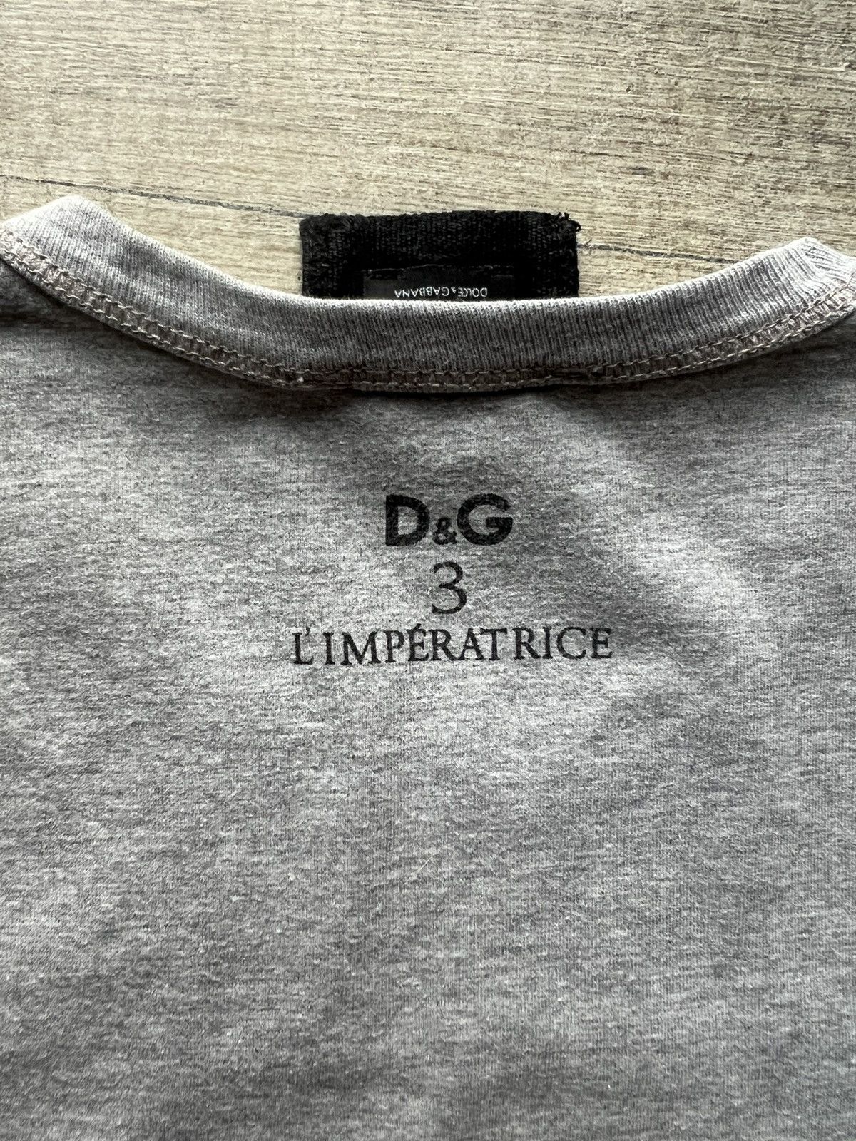 Dolce & Gabbana Dolce&Gabbana T-Shirt Photo by Mario Testino Naomi Campbell Size S / US 4 / IT 40 - 9 Thumbnail
