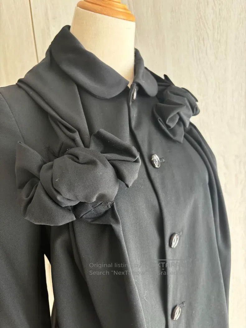 Comme des Garcons Comme Des Garcons Black vintage bow tie jacket Size XS / US 0-2 / IT 36-38 - 4 Thumbnail