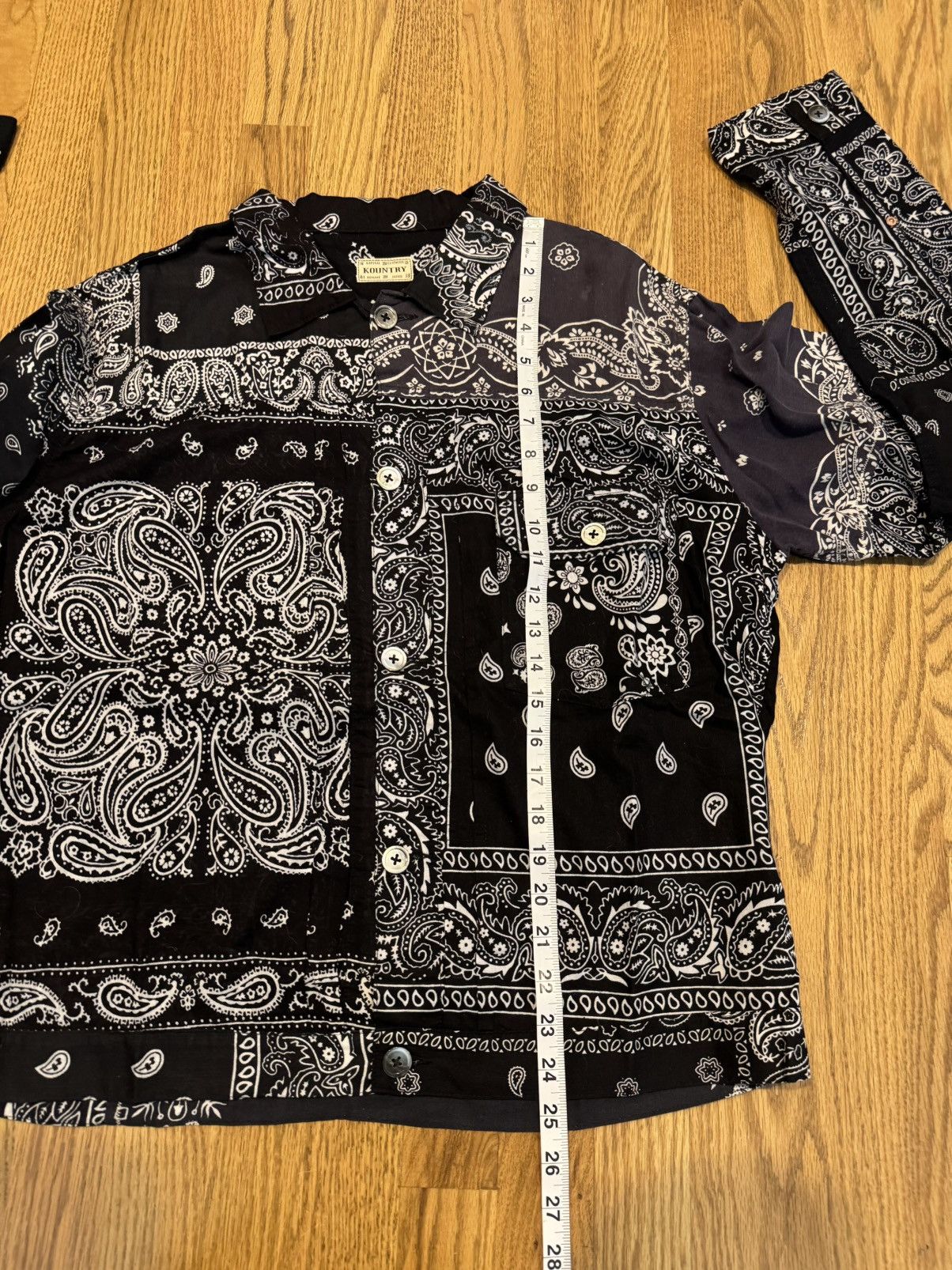 Kapital Kountry RARE 1 of 1 Kapital Kountry Bandana Patchwork Shirt Jacket Size US L / EU 52-54 / 3 - 6 Thumbnail