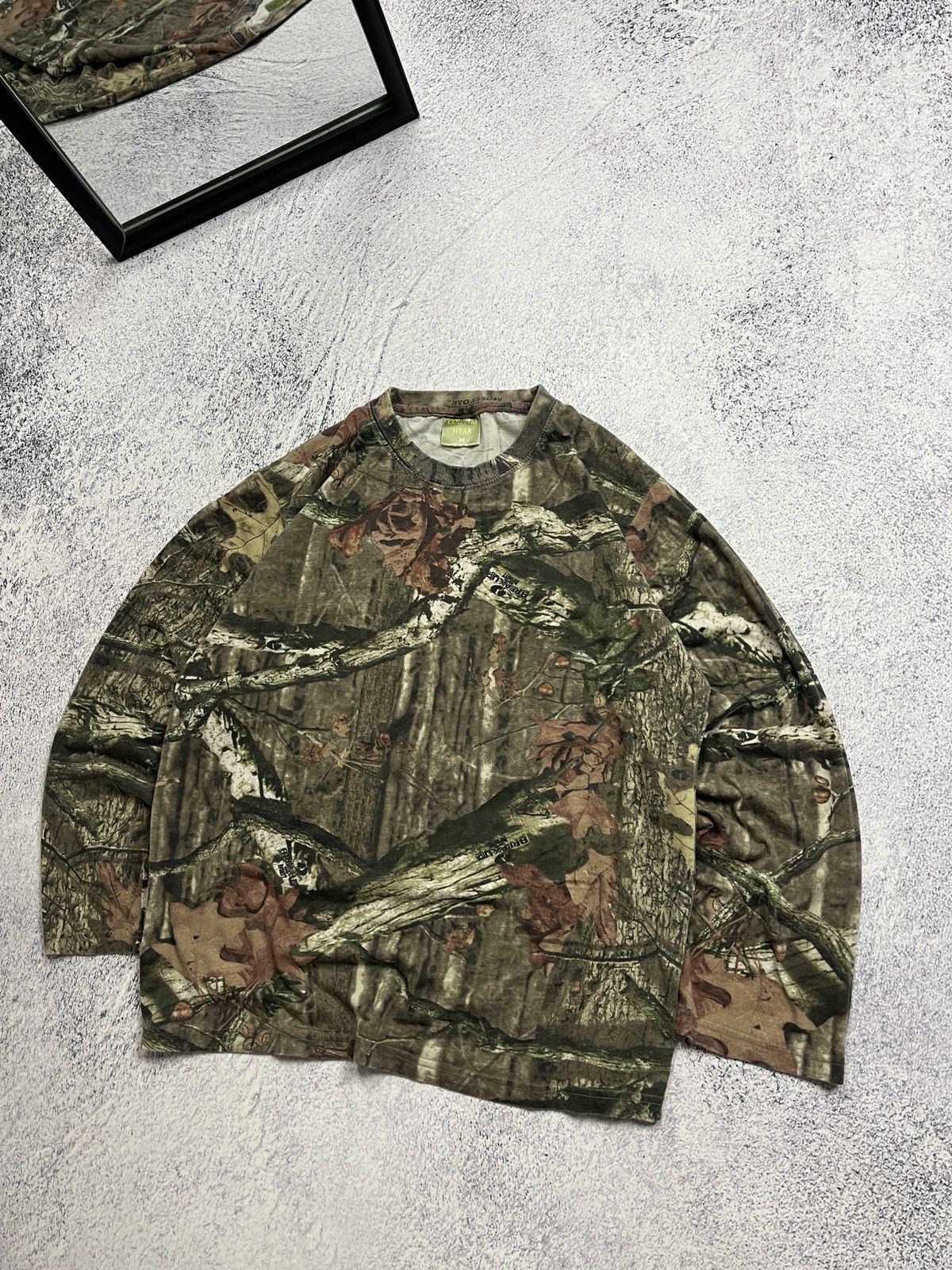 Realtree × Vintage Crazy Faded Vintage Realtree Mossy Oak Camo Long Sleeve Size US M / EU 48-50 / 2 - 3 Thumbnail