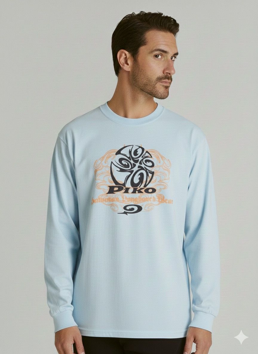 Sun Surf Vintage 90s/Y2K Surf Piko Long Sleeve Hawaii Longboard Gear Size US L / EU 52-54 / 3 - 2 Thumbnail