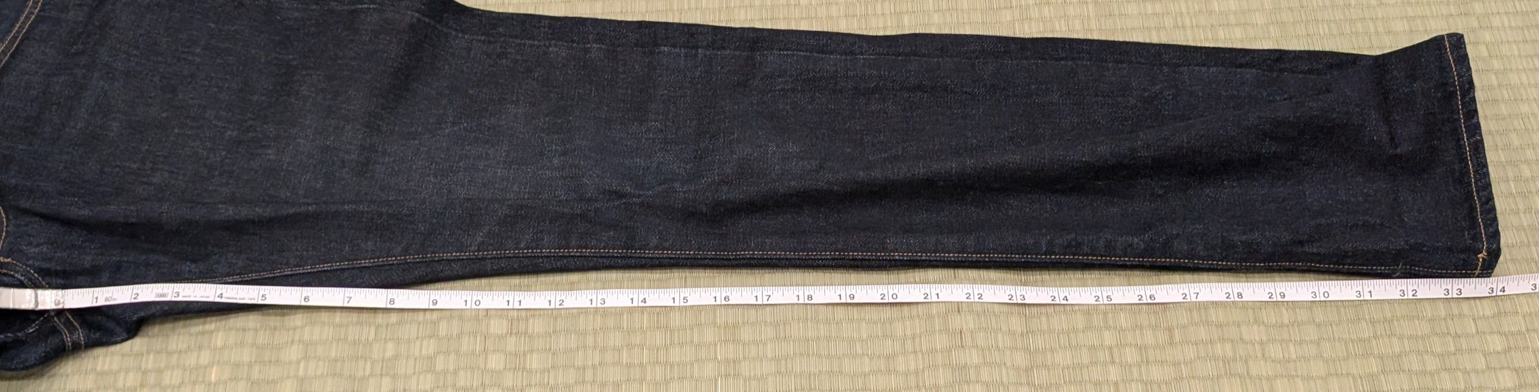 Tellason Tellason Sim Fit Selvedge Denim Jeans Made in USA Size US 33 - 8 Thumbnail