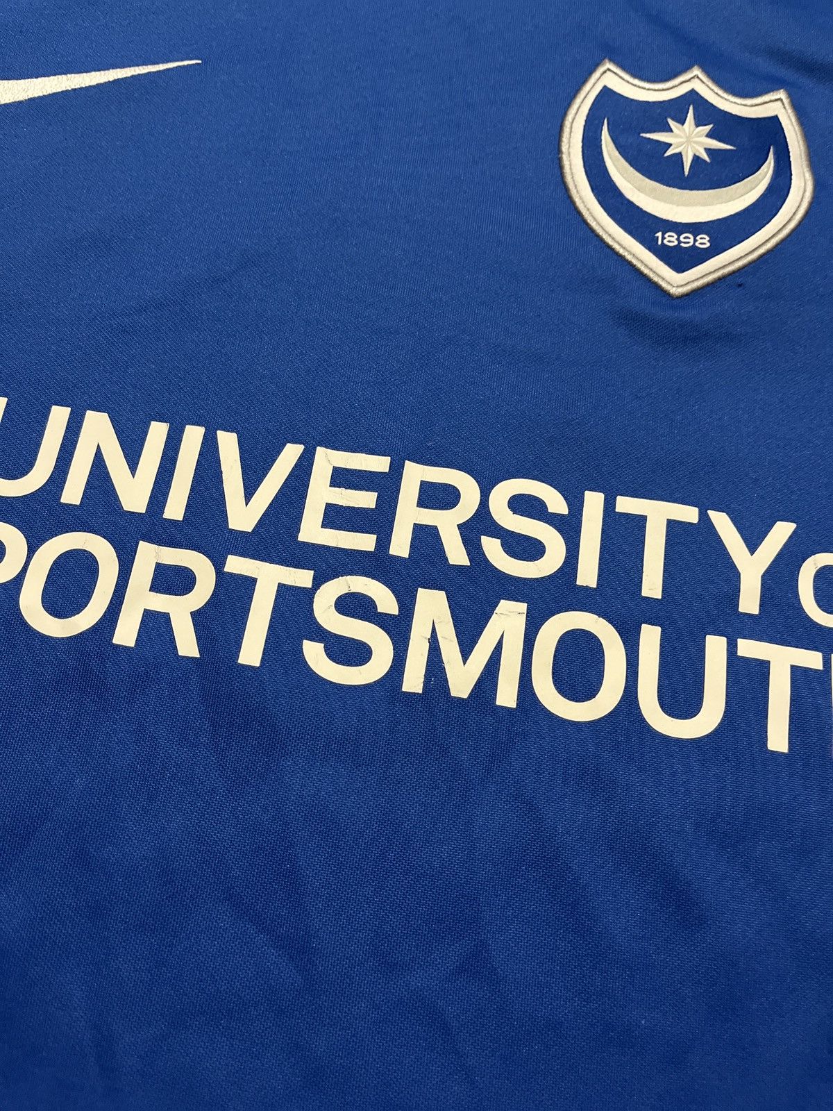Nike Portsmouth FC 2020 2021 home Nike soccer football jersey Size US S / EU 44-46 / 1 - 3 Thumbnail
