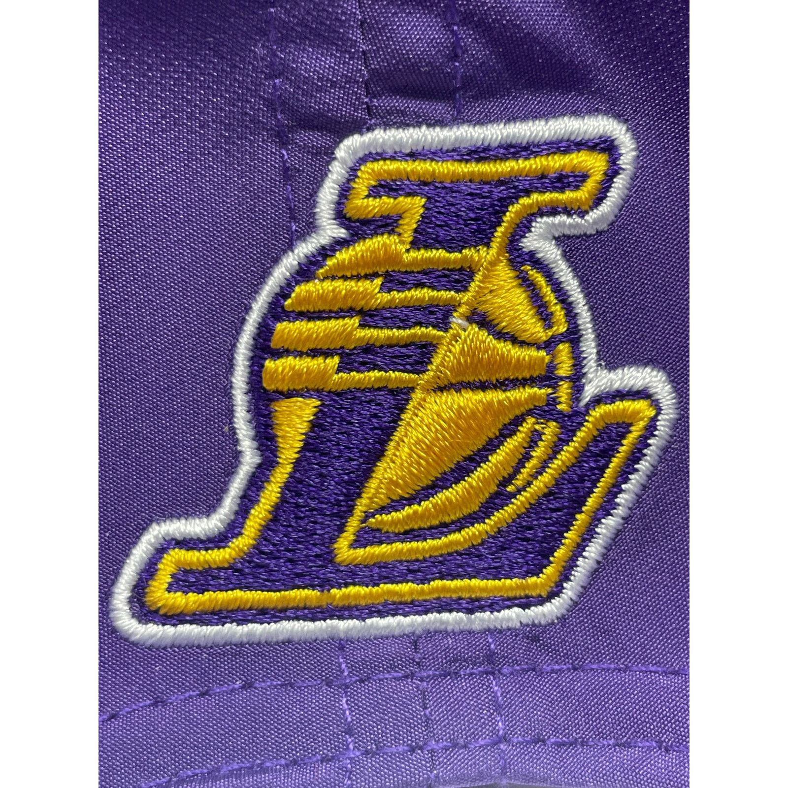 New Era Los Angeles Lakers LA SnapBack Hat Purple Ultra Game Cap NEW Size ONE SIZE - 4 Thumbnail