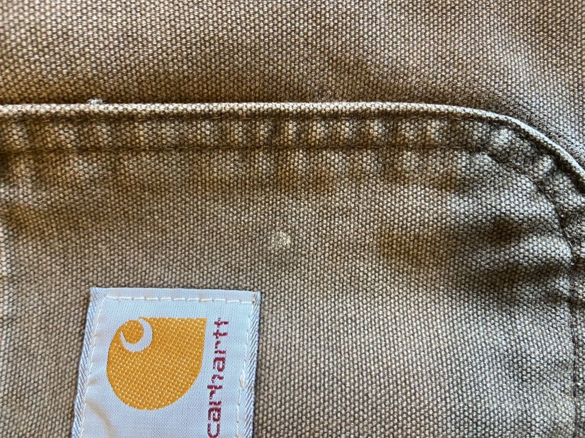 Carhartt × Vintage Vtg Carhartt Brown Blanket Lined Work Jacket Size US XL / EU 56 / 4 - 7 Thumbnail